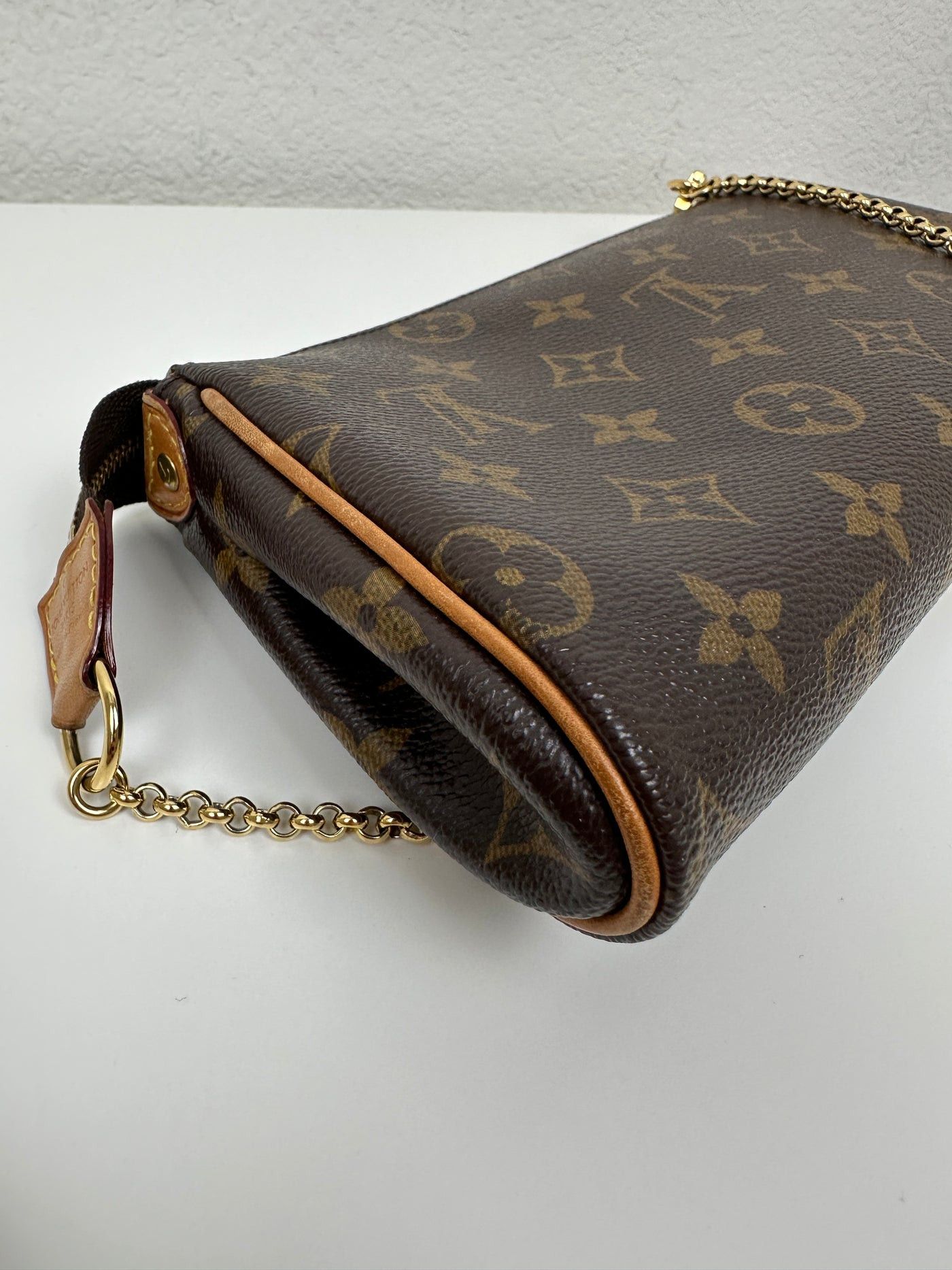 Louis Vuitton Monogram Coated Canvas Eva Brown