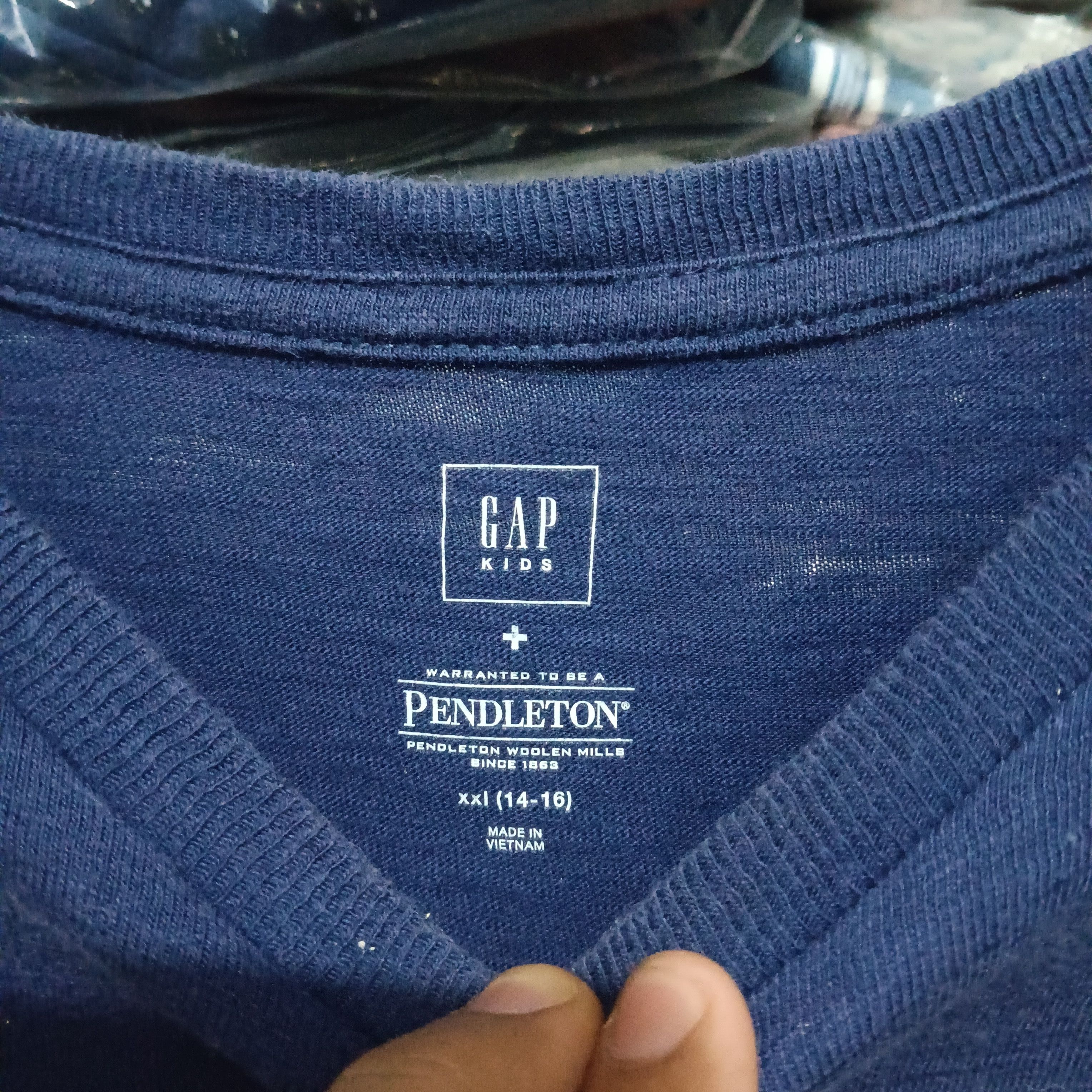 Gap Gap x Pendleton kids t-shirt Size US S / EU 44-46 / 1 - 2 Thumbnail