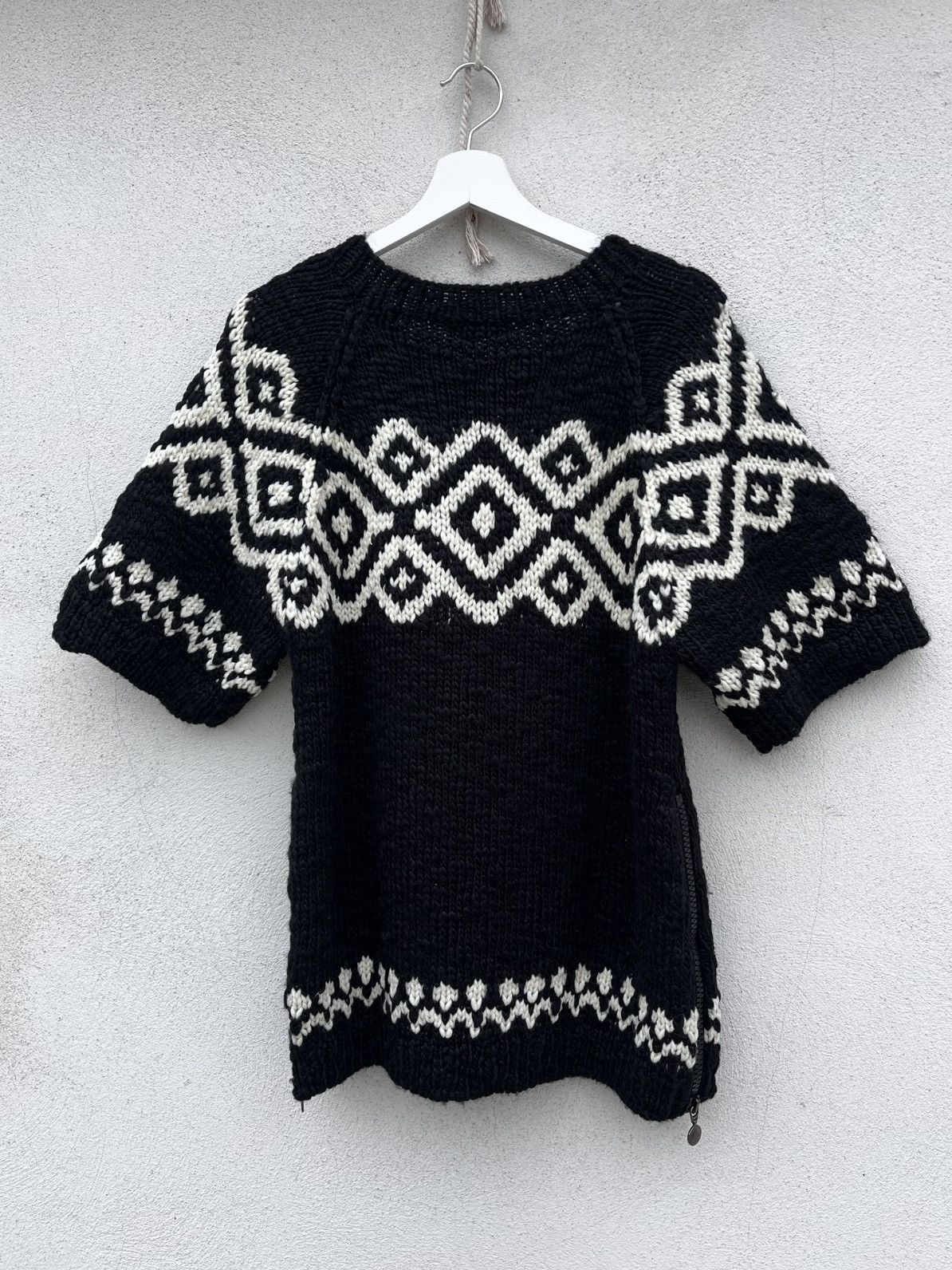 Moncler × Vintage sweater moncler maglione tricot girocollo knitted jumper Size L / US 10 / IT 46 - 14 Thumbnail