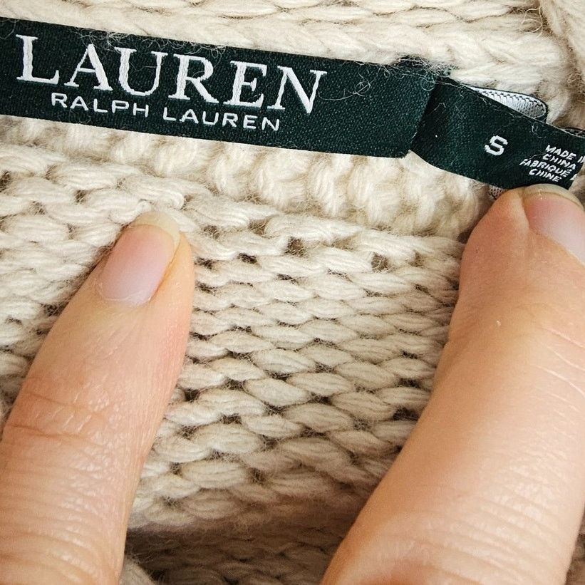 Lauren Ralph Lauren Lauren Ralph Lauren Womens Lambswool Cashmere Turtleneck S Size S / US 4 / IT 40 - 6 Thumbnail