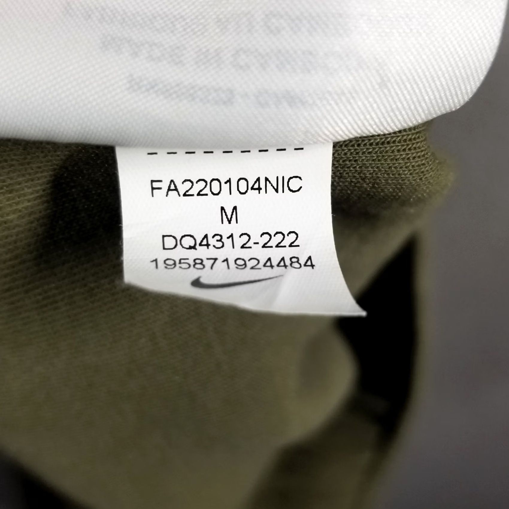 Nike Nike Tech Fleece Jogger Pants Mens Adult Medium Olive Green DQ4312-222 Sportswear Running & Jogging, Gym & Training Pants with Pockets Size US 31 - 6 Thumbnail