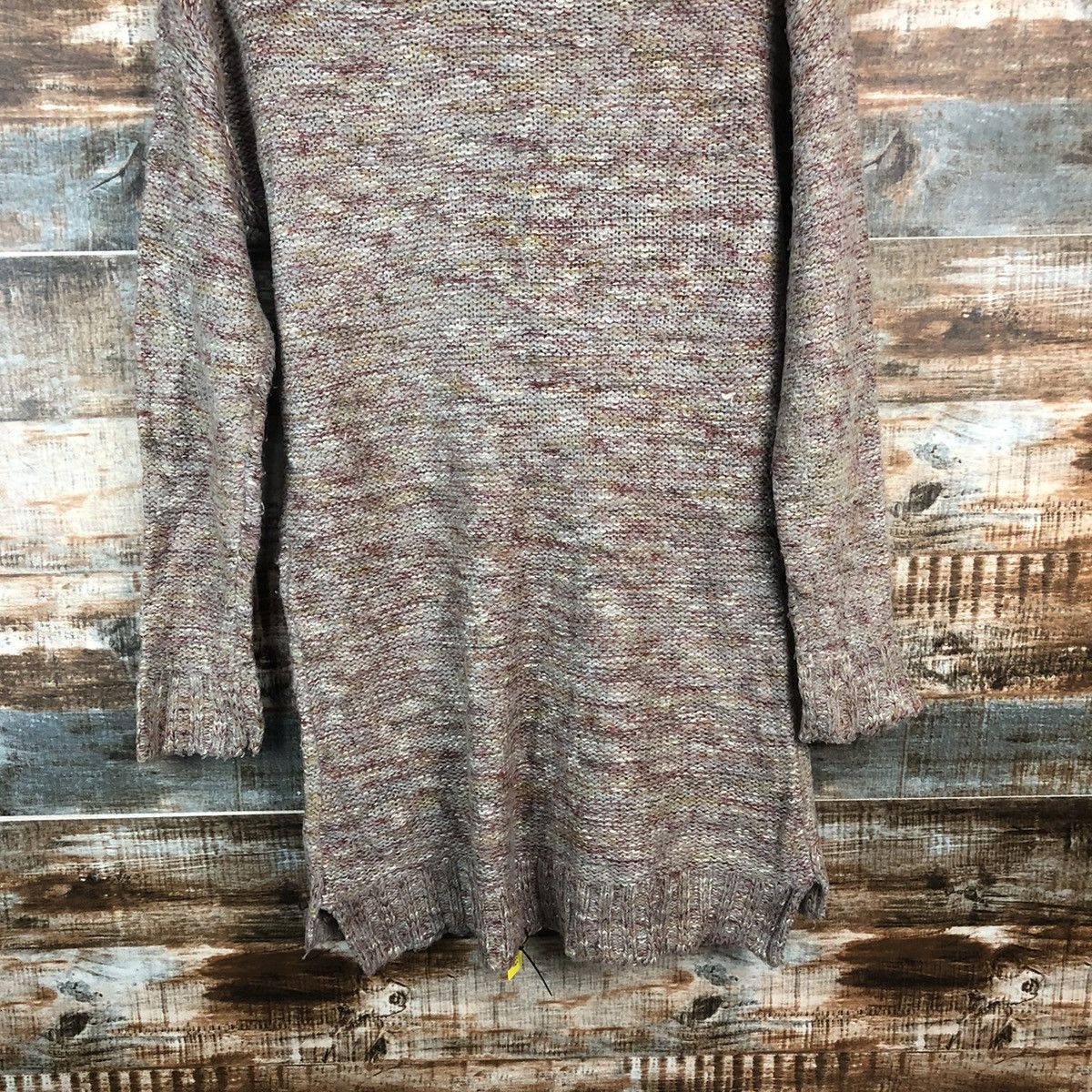 GU × Homespun Knitwear DL GU Brown Vintage Knitwear #C498 Size M / US 6-8 / IT 42-44 - 14 Thumbnail