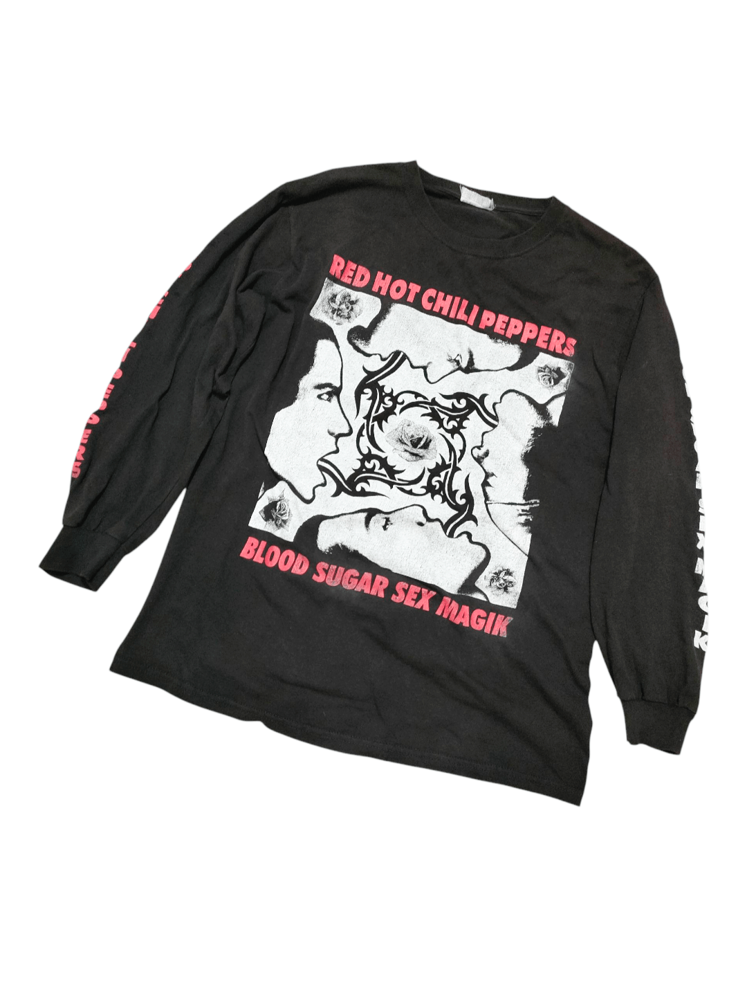 Band Tees 90s RHCP - BLOOD SUGAR SEX MAGIK Long Sleeve Vintage Tee Size US L / EU 52-54 / 3 - 1 Thumbnail