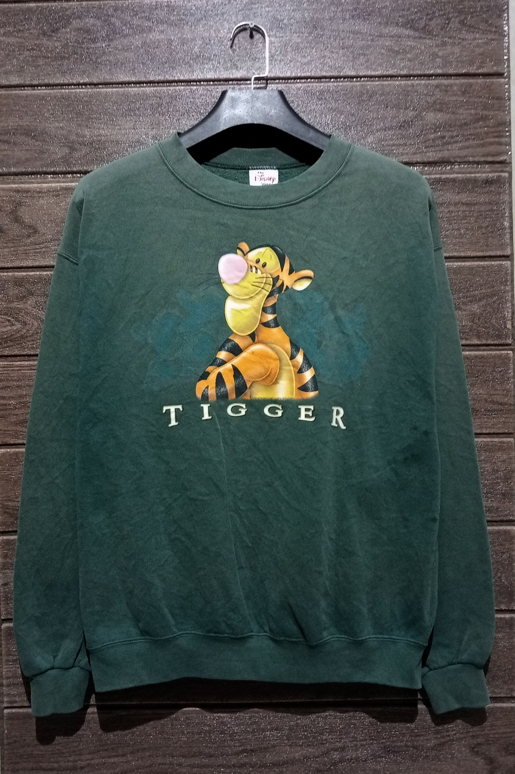 Vintage Vintage '90s The Disney Store Tigger Crewneck Sweatshirt USA Size US M / EU 48-50 / 2 - 1 Thumbnail