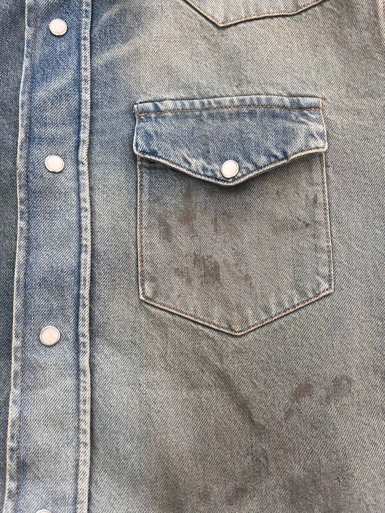 Acne Studios acne studios Mud-dyed button denim jacket 2506-Nextarrow Size US L / EU 52-54 / 3 - 3 Thumbnail