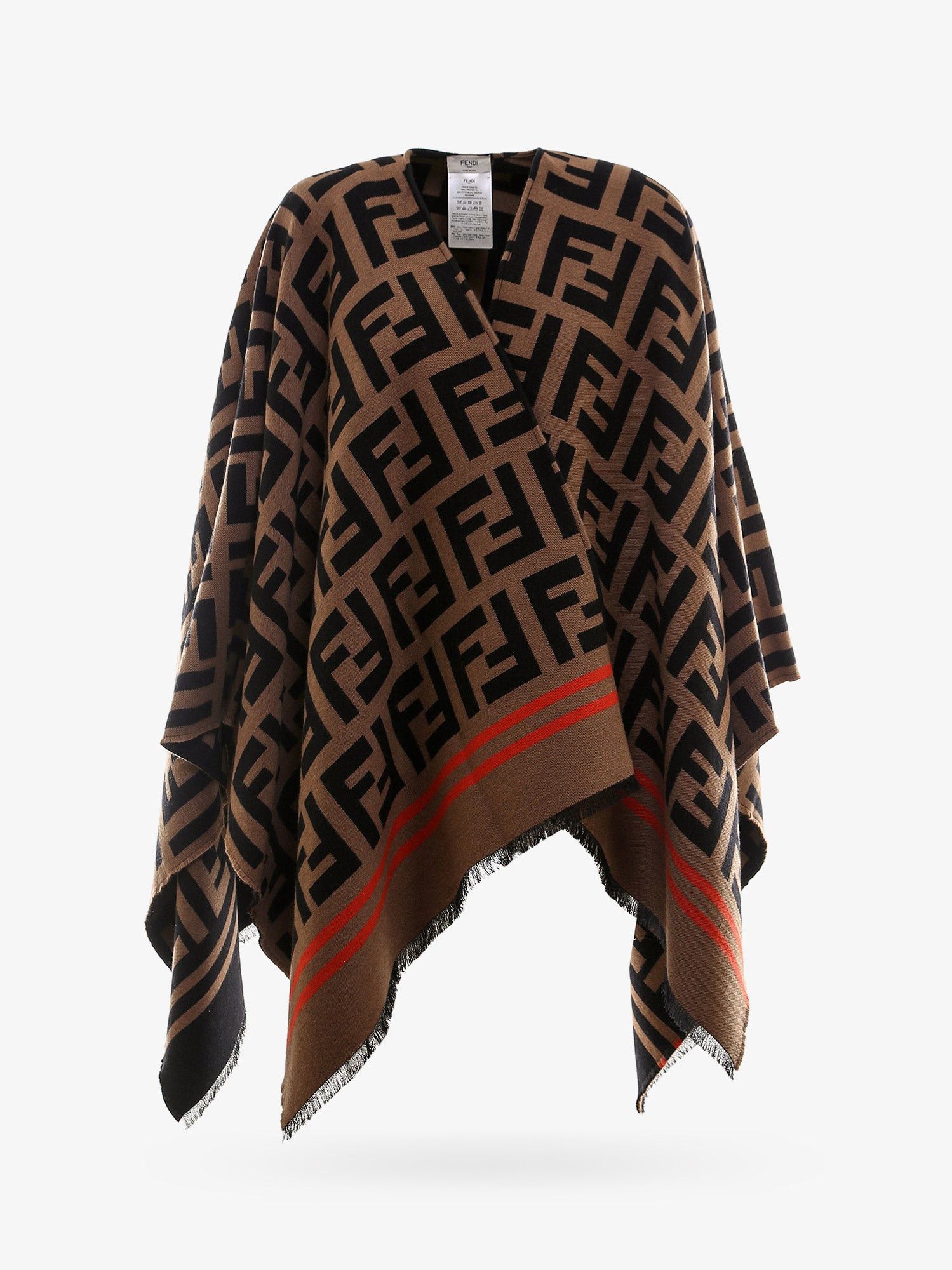 fendi cape shawl