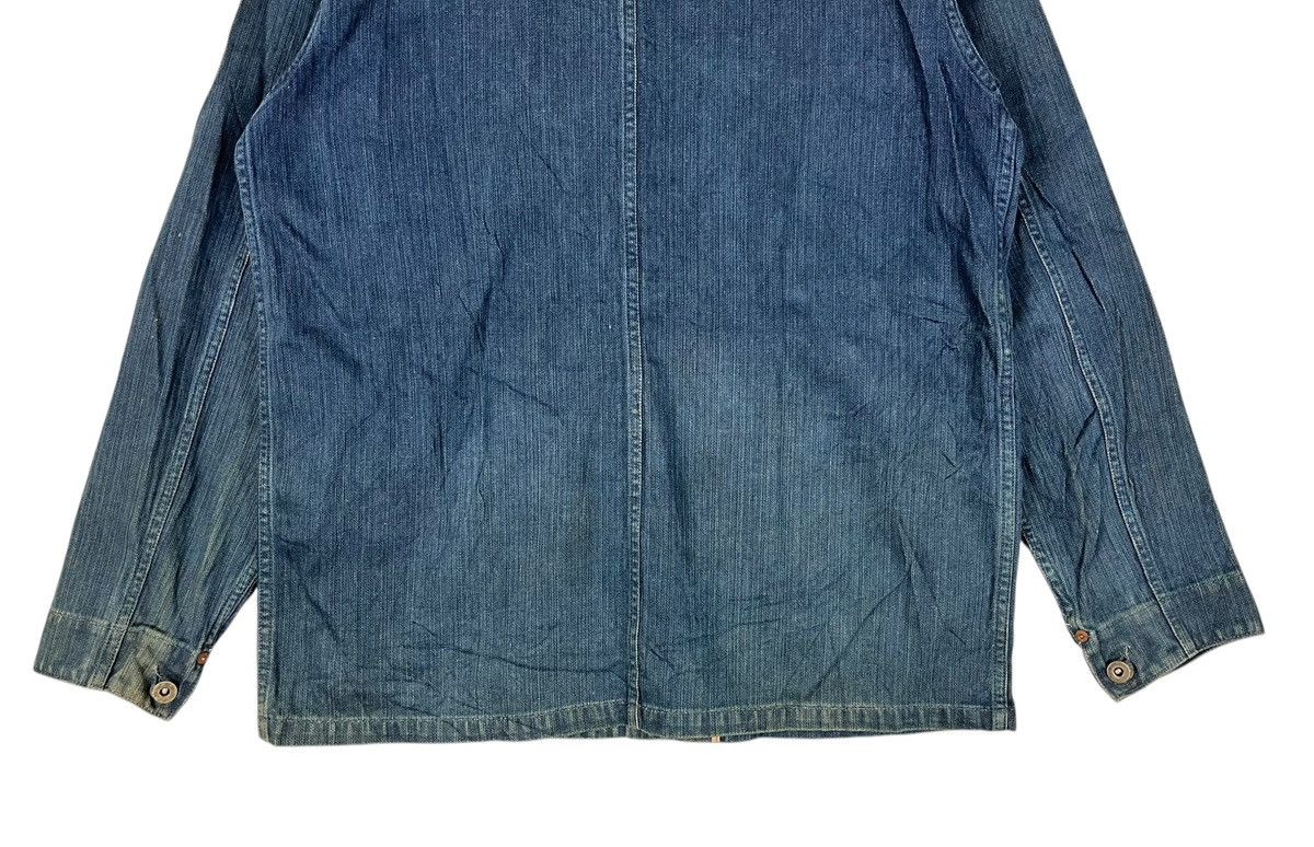 Beams Plus Hard Wear by Beams Chore Denim Jacket Size US L / EU 52-54 / 3 - 9 Thumbnail