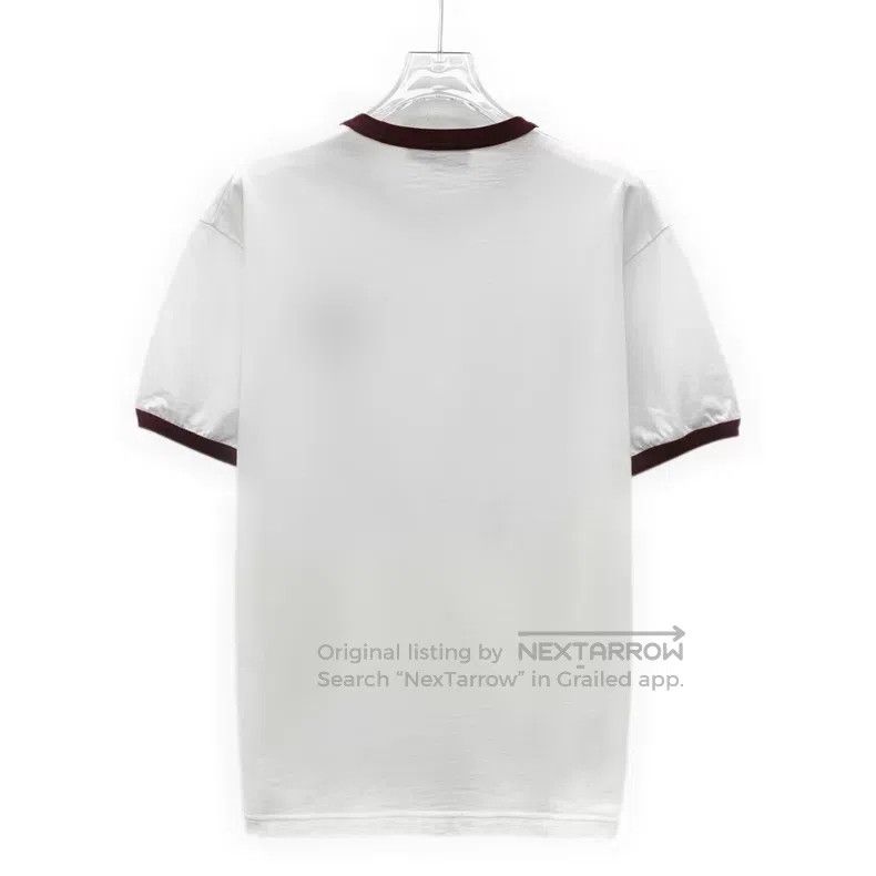 Gucci Gucci White badge embroidered cotton round-neck short-slee Size XS / US 0-2 / IT 36-38 - 2 Thumbnail