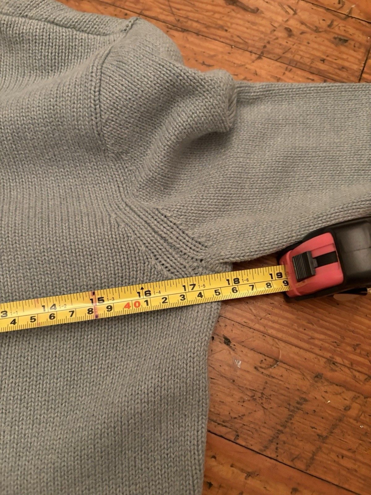 Lauren Ralph Lauren Lauren Ralph Lauren Sweater Cowl Neck Bone Button Size M / US 6-8 / IT 42-44 - 7 Thumbnail