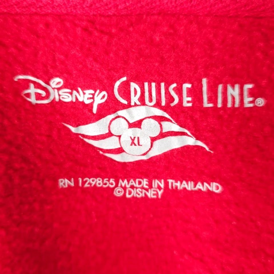 Disney Disney Disney Cruise Line Sweatshirt Hoodie Mens Size Small Red Mickey Mouse Pullover Size US S / EU 44-46 / 1 - 6 Thumbnail