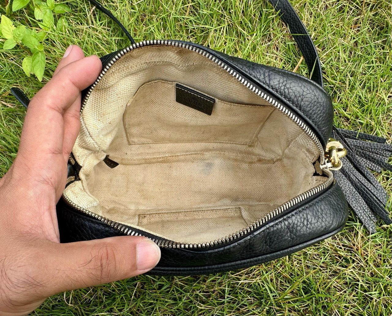 Gucci Authentic Gucci Soho Disco Leather Small Crossbody Bag Size ONE SIZE - 6 Thumbnail