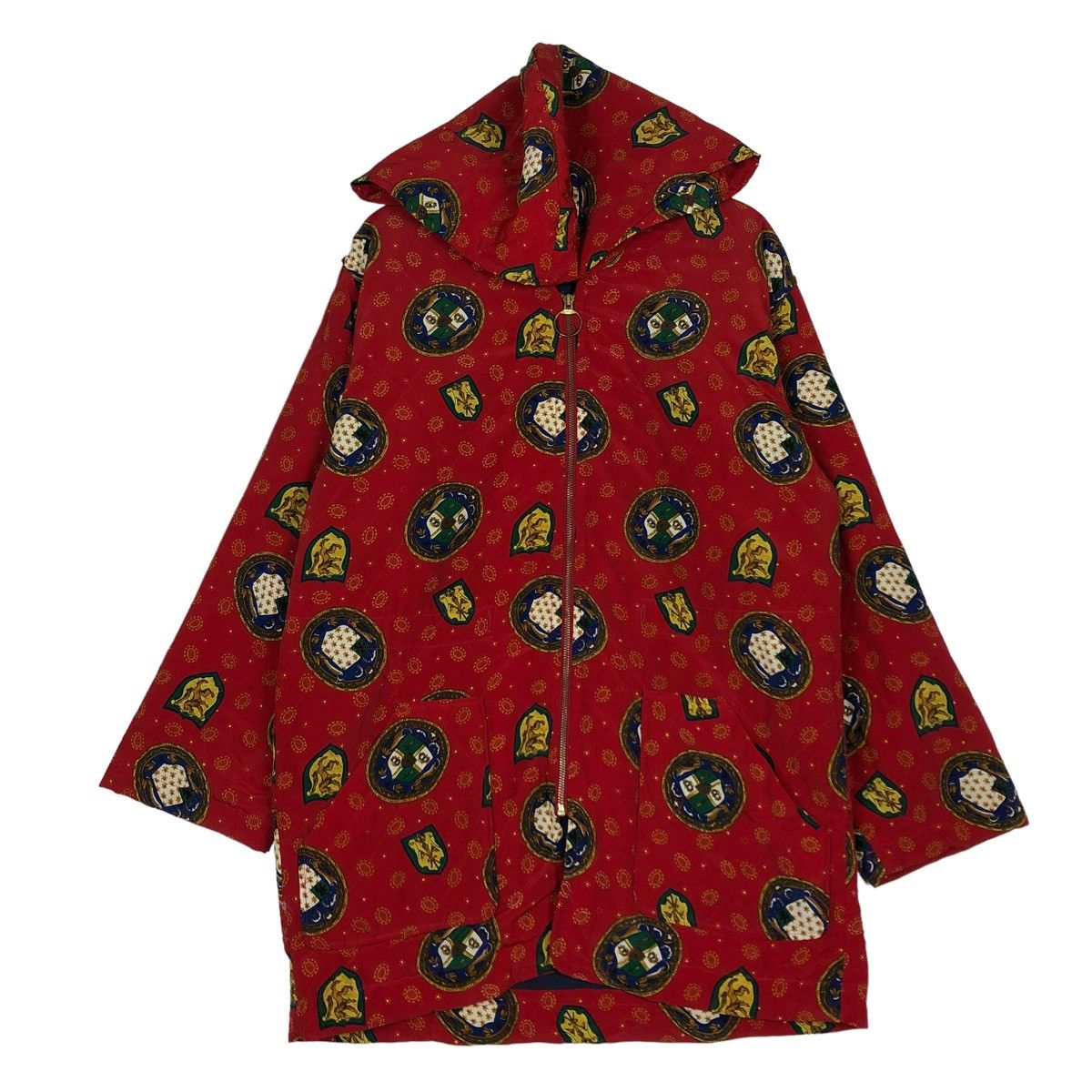 Japanese Brand 🔥VINTAGE CLASSIC JACKET FULL PRINT NOASISTER ISSEY MIYAKE Size L / US 10 / IT 46 - 1 Thumbnail