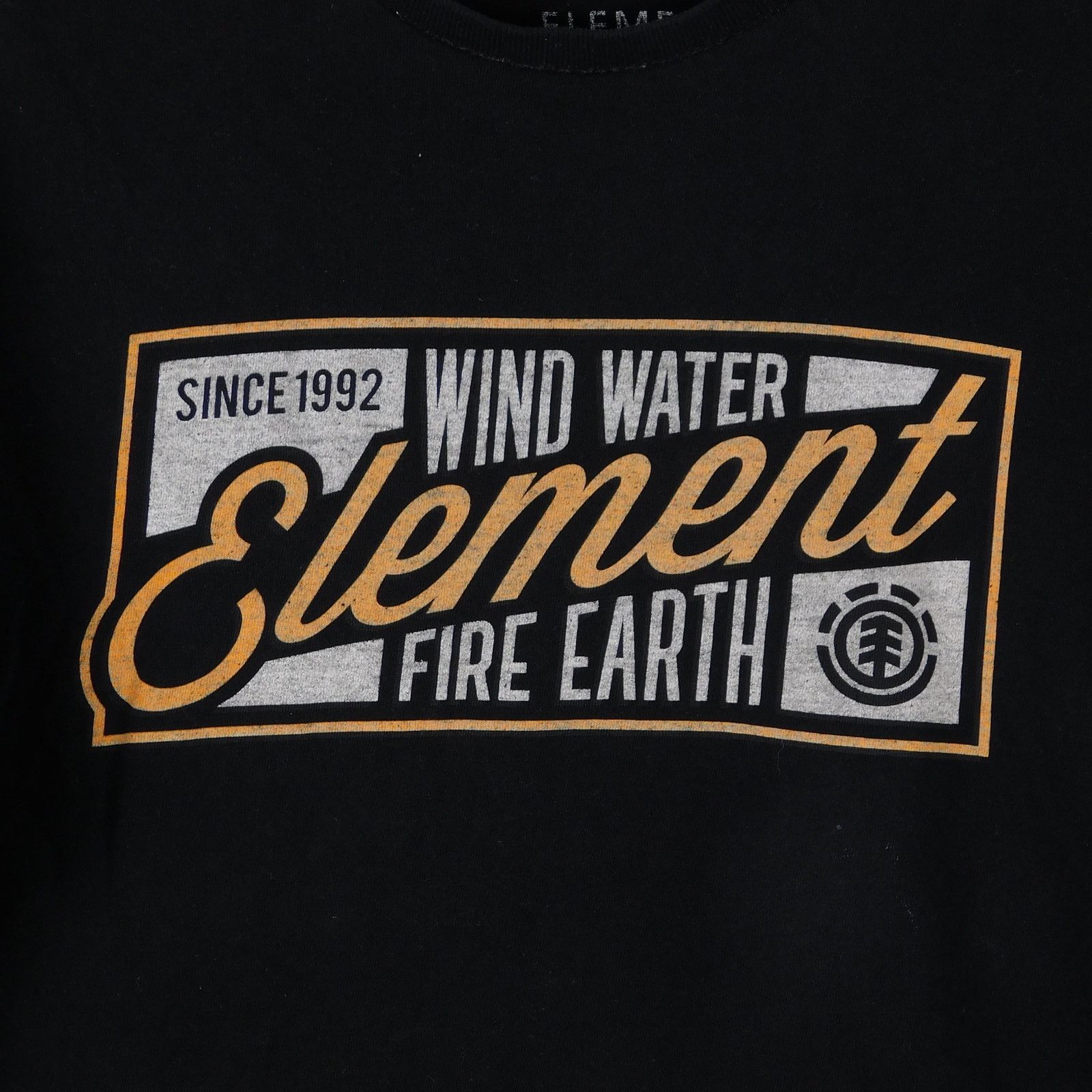 Element Element Skateboards T Shirt Size L Black Script Logo Size US L / EU 52-54 / 3 - 4 Thumbnail