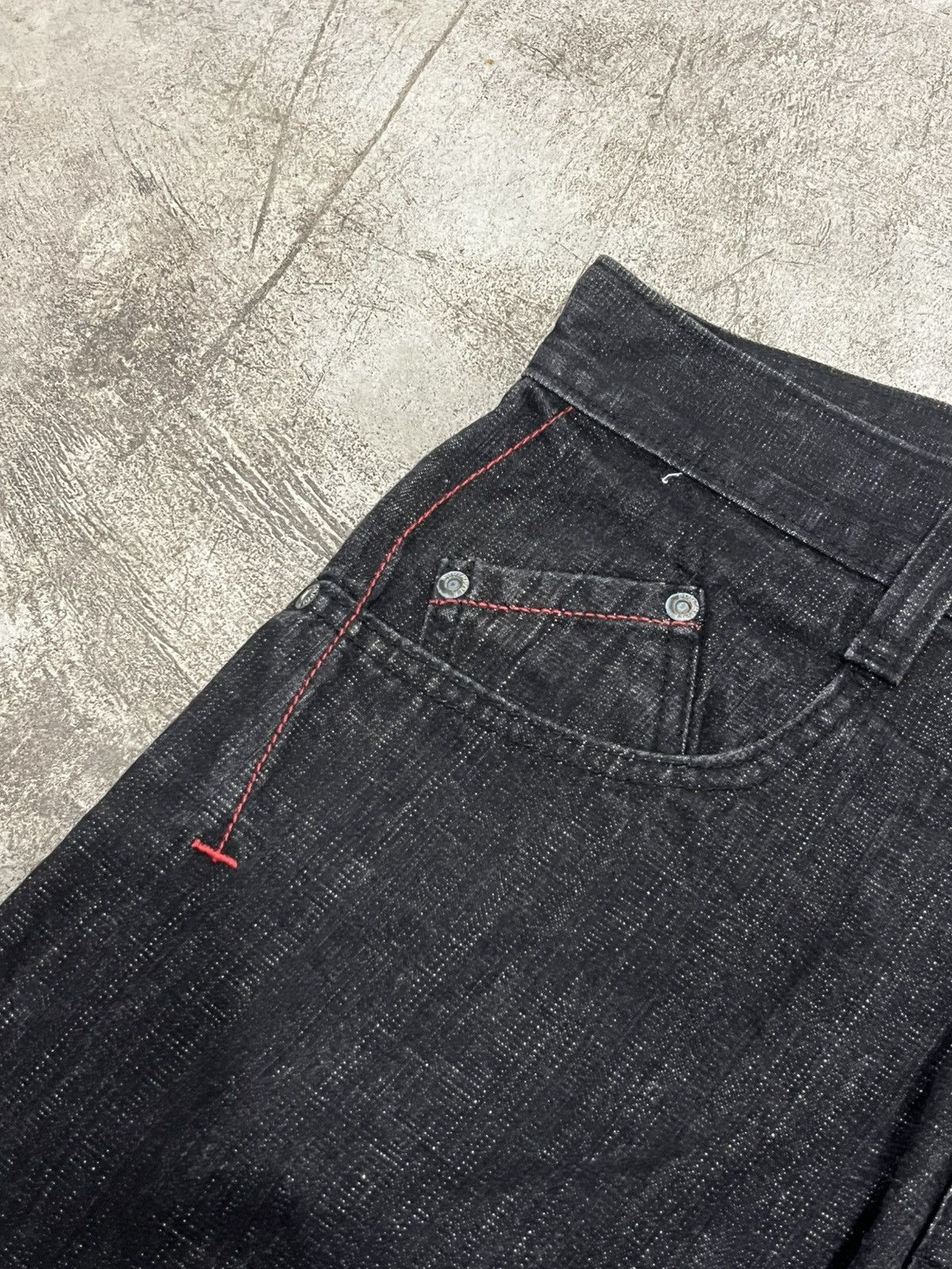 Very Rare Vintage Southpole Big Skull Denim Jorts