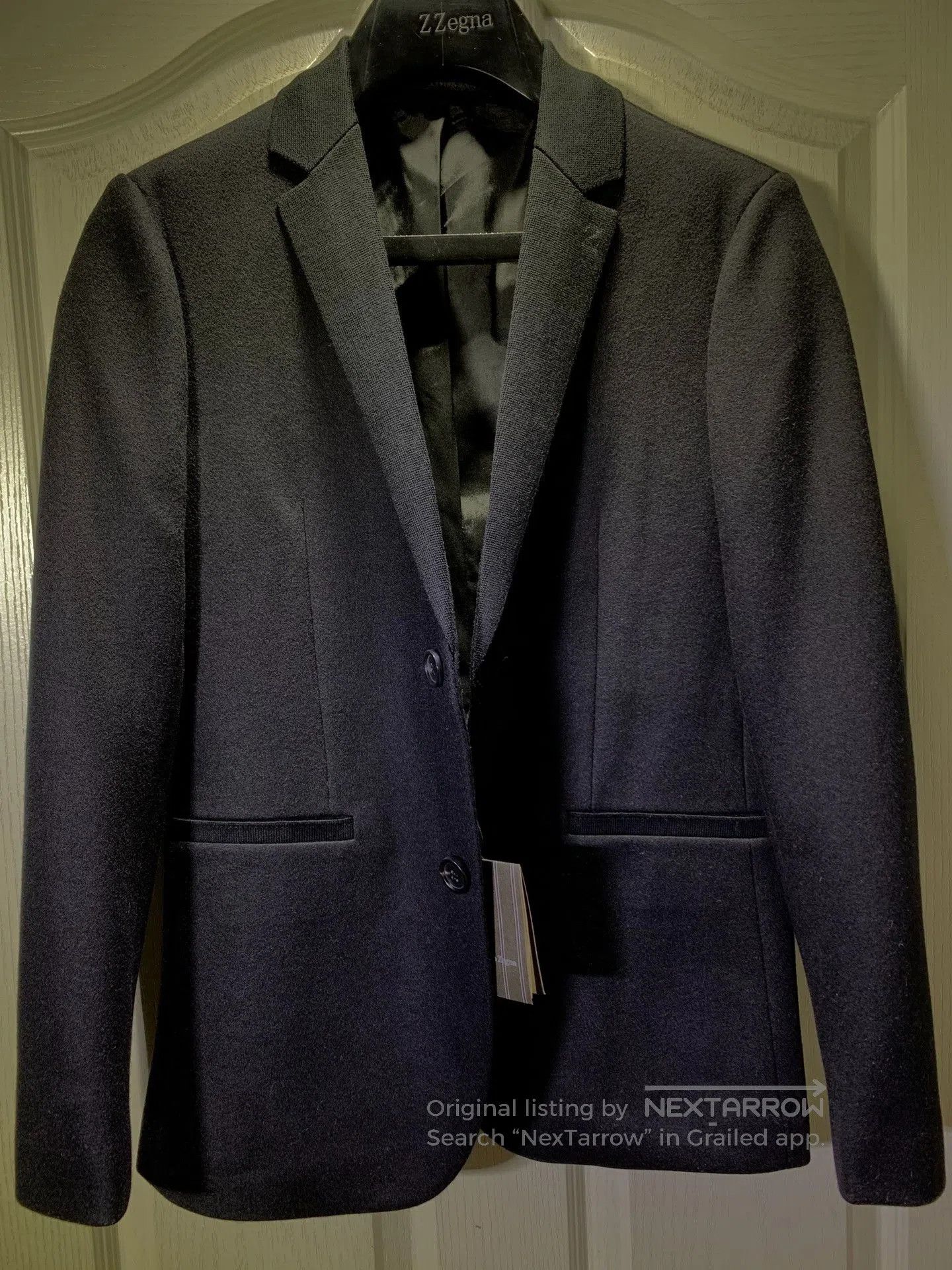 Japanese Brand ZZEGNA Men's Wool Business Casual Blazer. Size US M / EU 48-50 / 2 - 1 Thumbnail