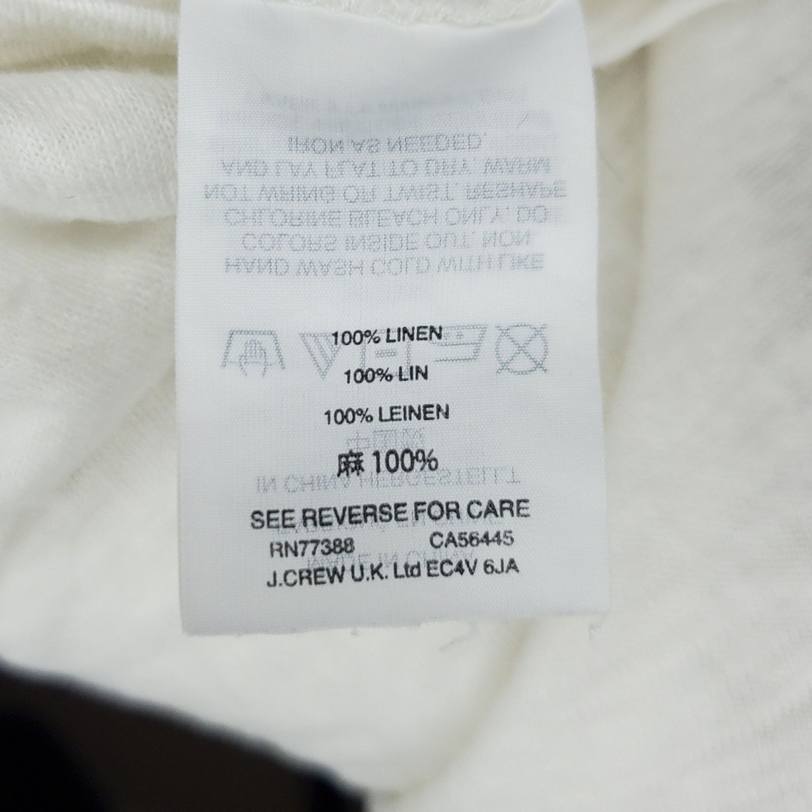 J.Crew J. Crew Linen Bell Sleeve Top Small Size S / US 4 / IT 40 - 7 Thumbnail