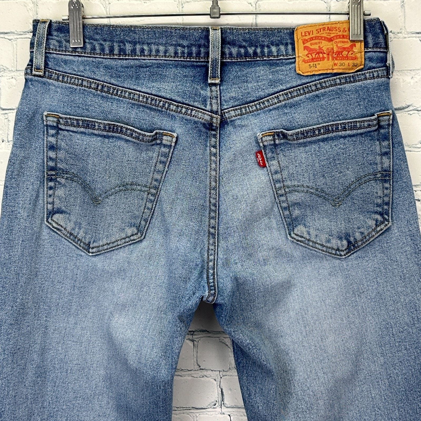 Levi's Levis 541 Athletic Taper Fit Jeans Levi Strauss Denim 30x32 Size US 30 / EU 46 - 8 Thumbnail