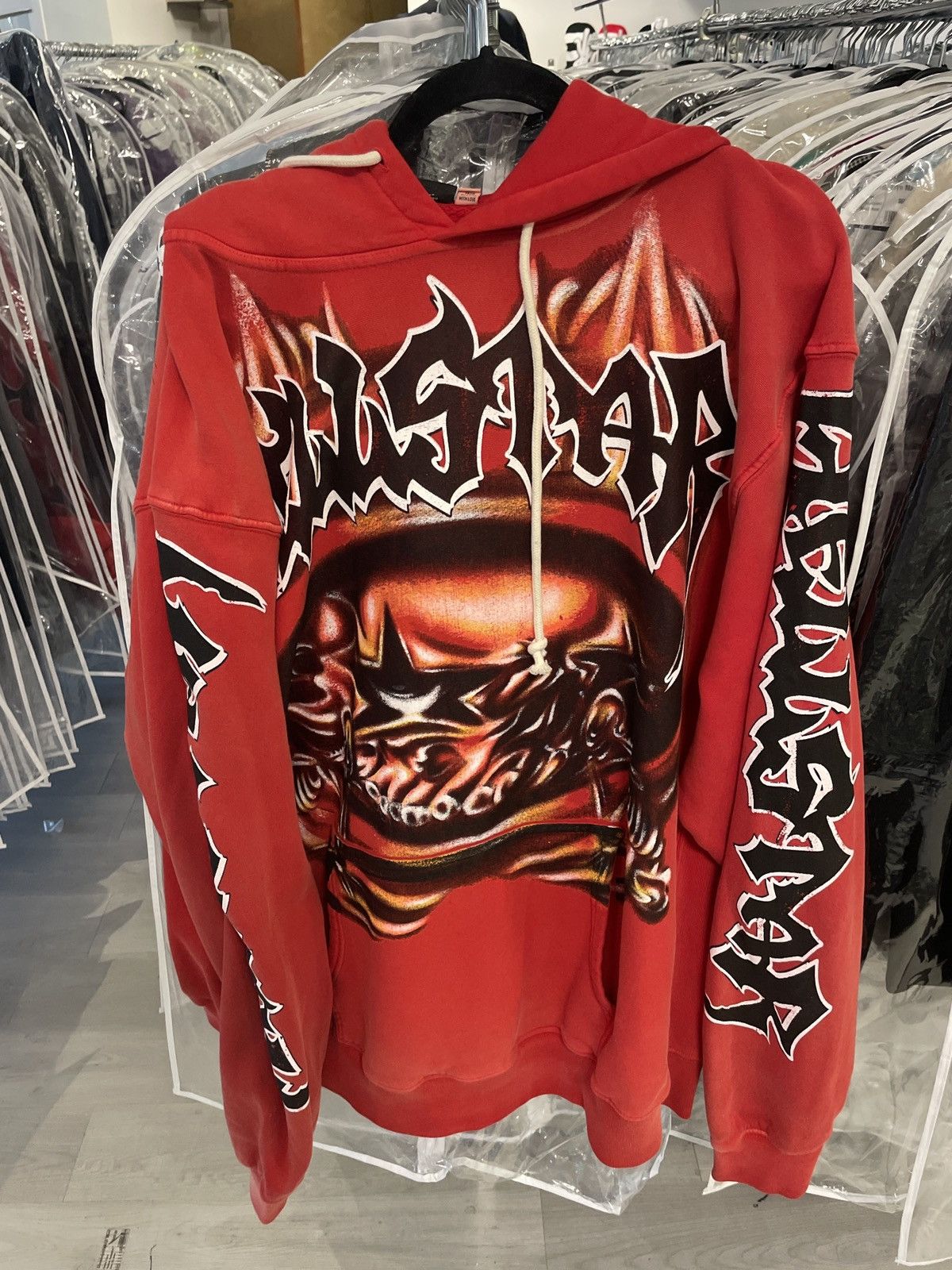 HELLSTAR Hellstar Airbrush Halloween Zip Up Hoodie Size US XXL / EU 58 / 5 - 1 Thumbnail