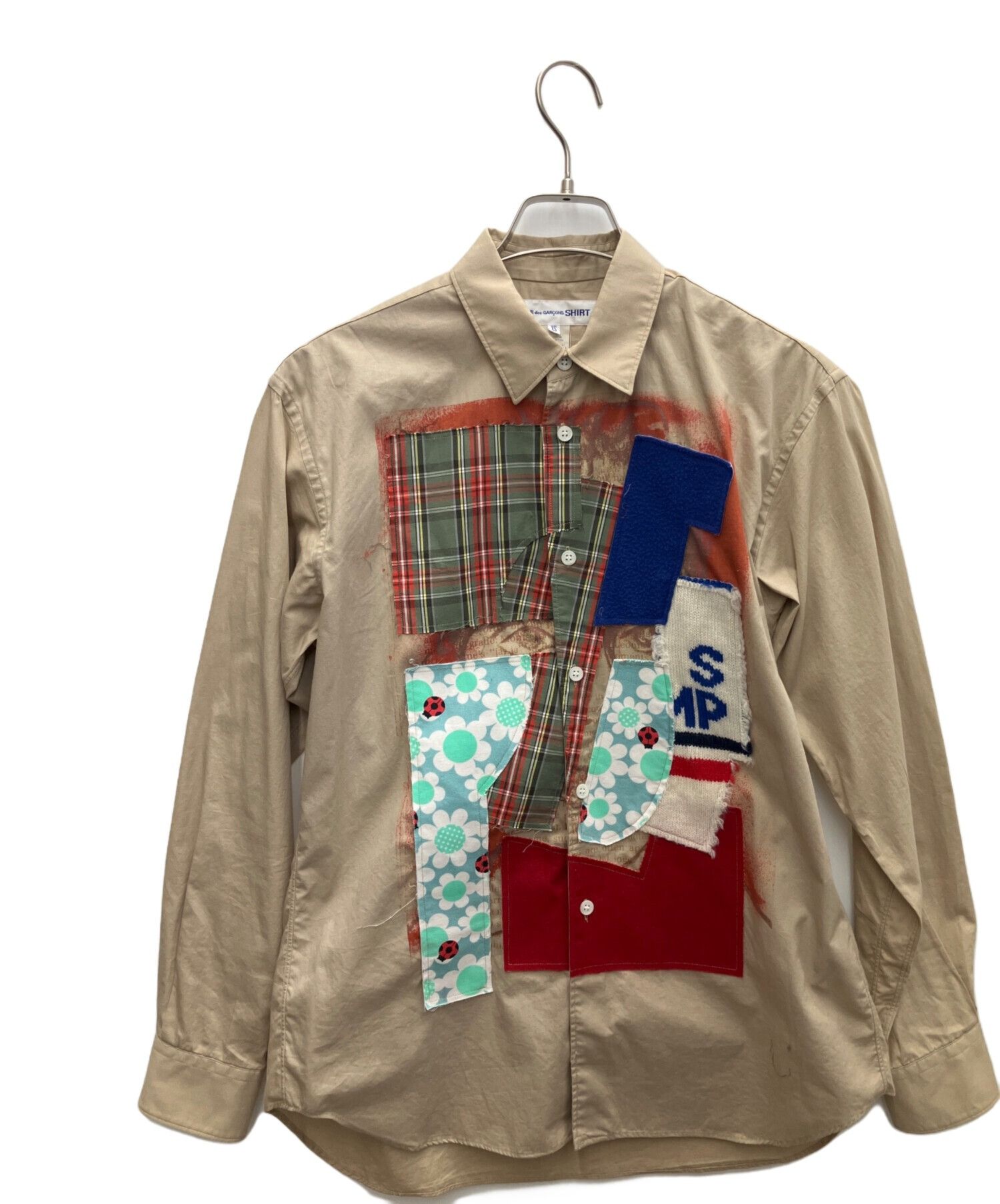 Comme des Garcons SHIRT 🐎 Patchwork Shirt Size US S / EU 44-46 / 1 - 1 Thumbnail