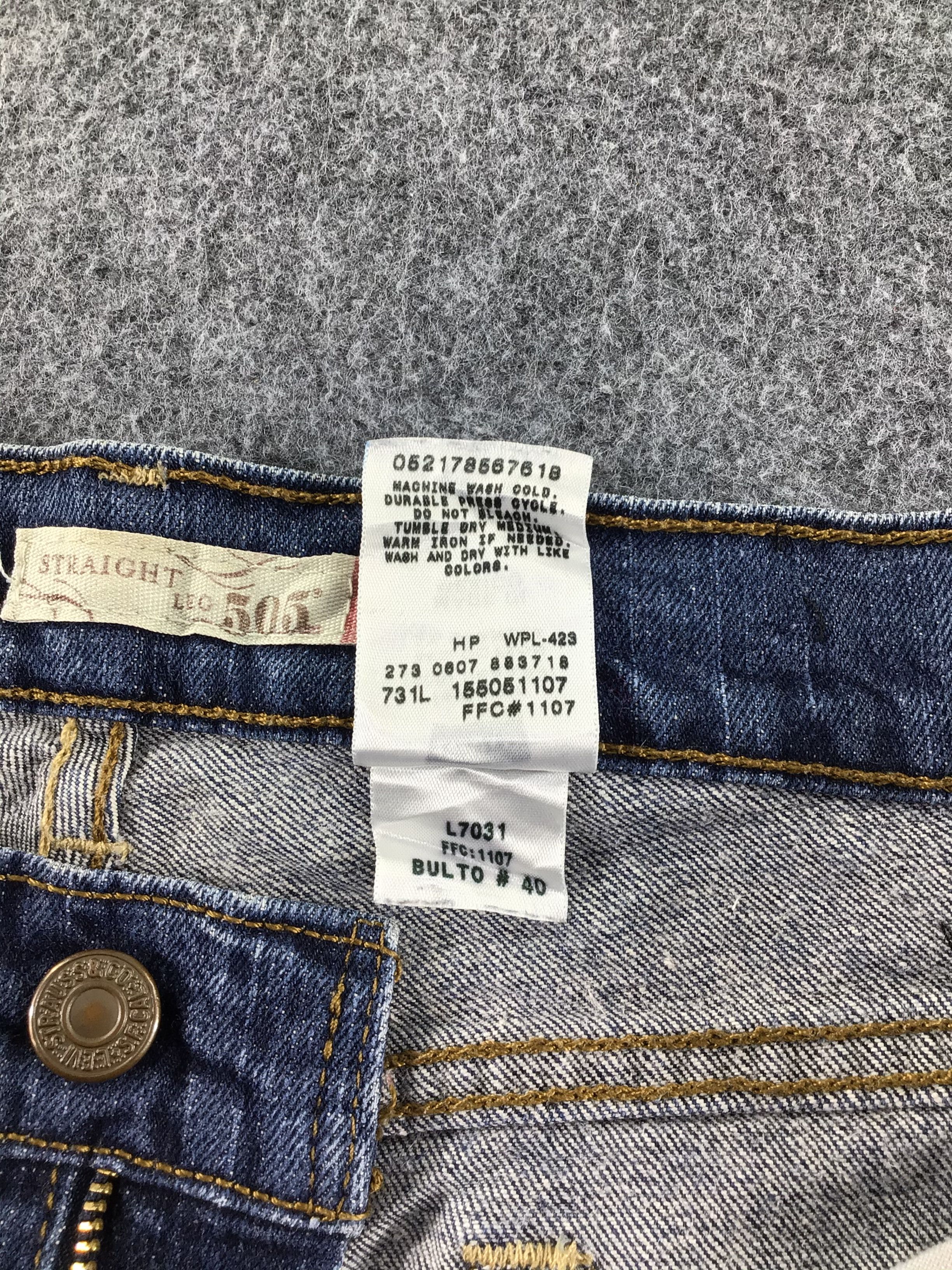 Levi's Vintage Levis 505 Jeans-J623 Size US 37 - 9 Thumbnail