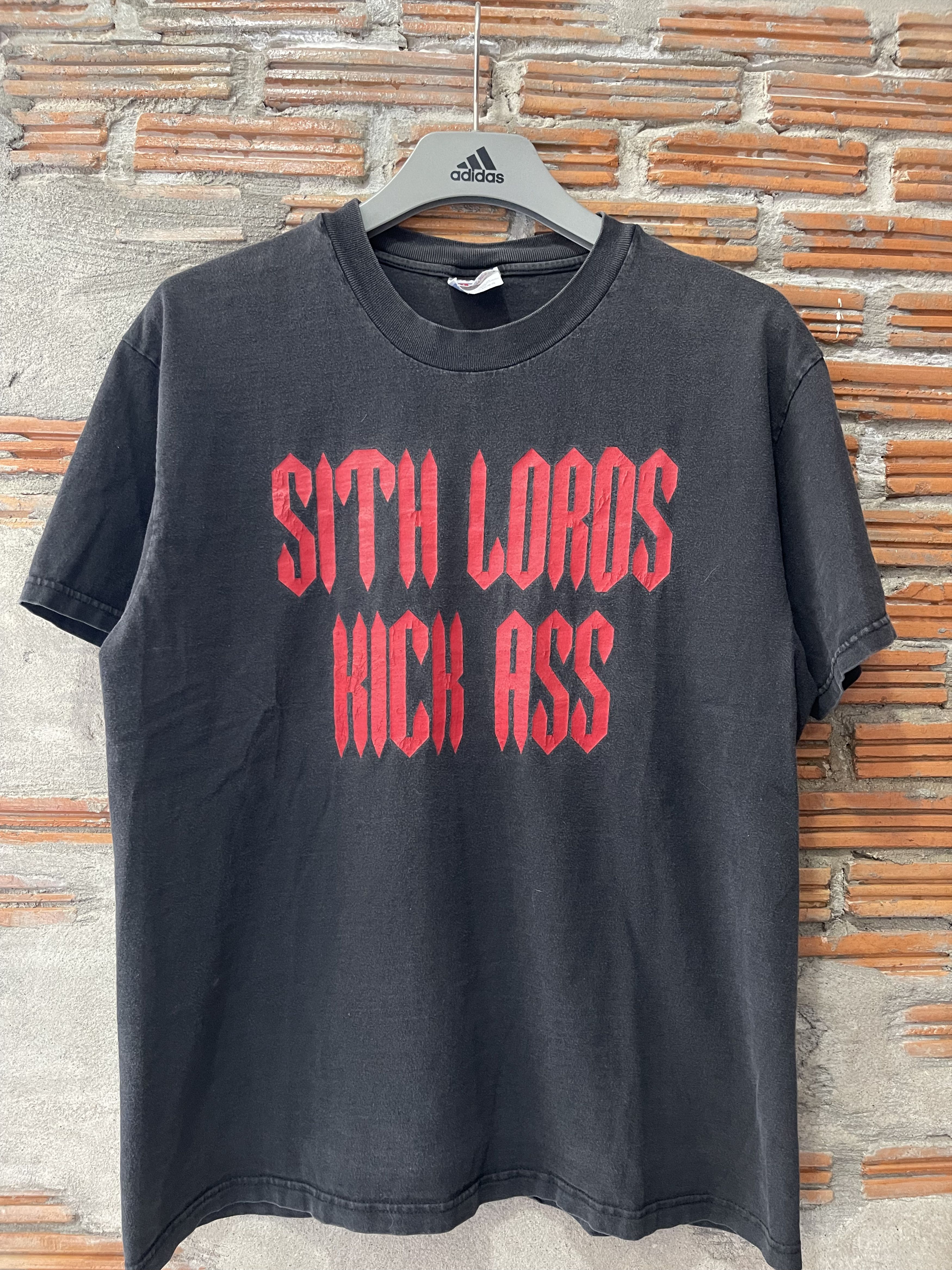 Star Wars "ULTRA RARE" 90s Star Wars Sith Lords Kick Ass Academy Tee Size US L / EU 52-54 / 3 - 9 Thumbnail