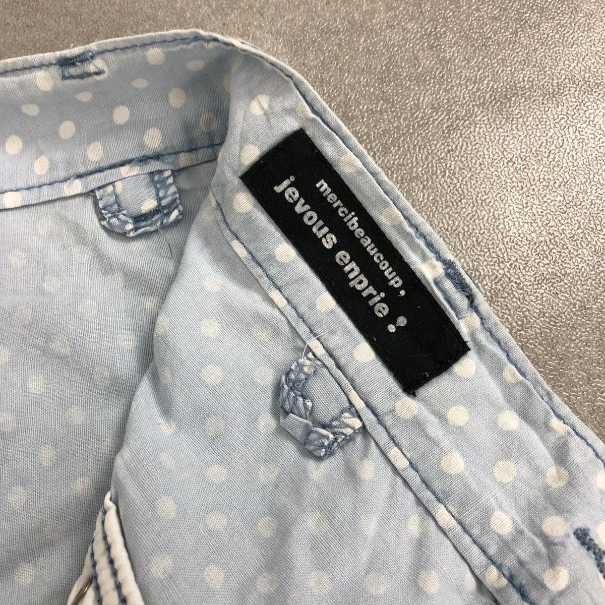 Issey Miyake × Japanese Brand × mercibeaucoup 🇯🇵2000s Issey Miyake Mercibeaucoup Drop Crotch Polkadot Pants Size US 27 - 7 Thumbnail