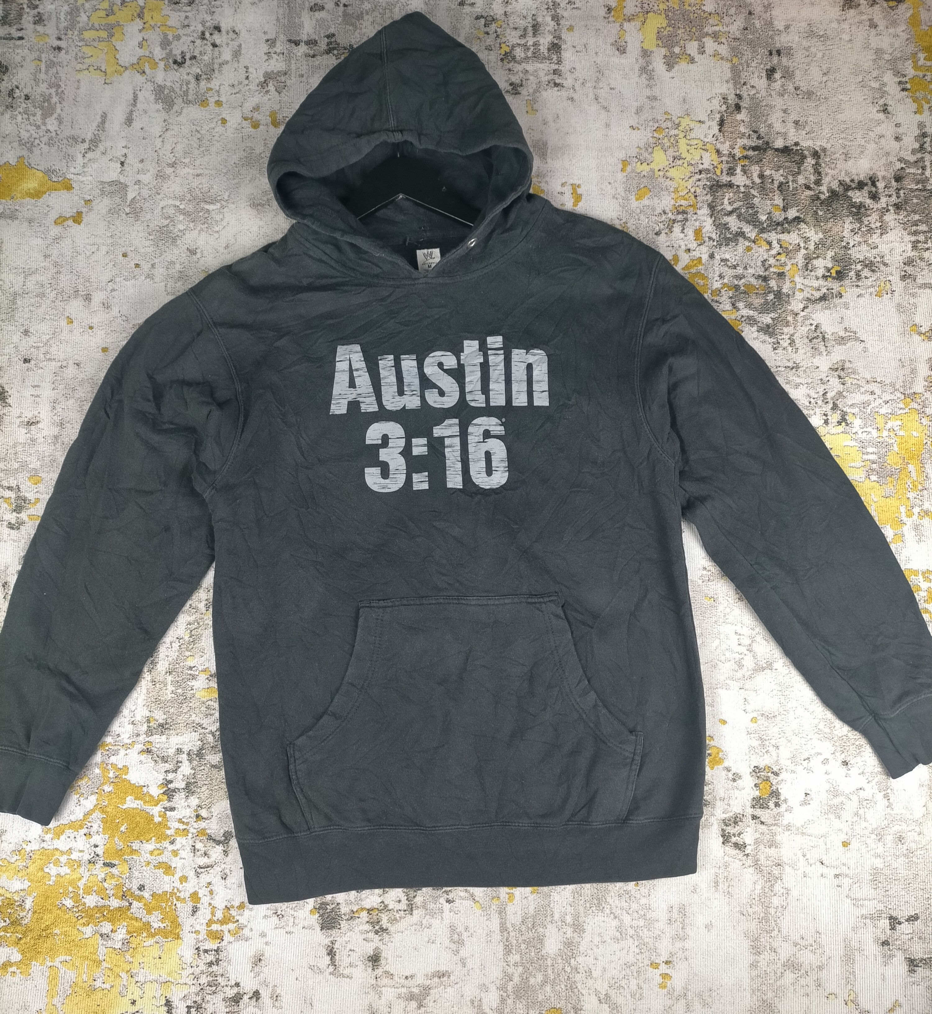 WWE 🔥 Rare Vintage Steve Austin Stone Cold Hoodie Size US M / EU 48-50 / 2 - 2 Thumbnail