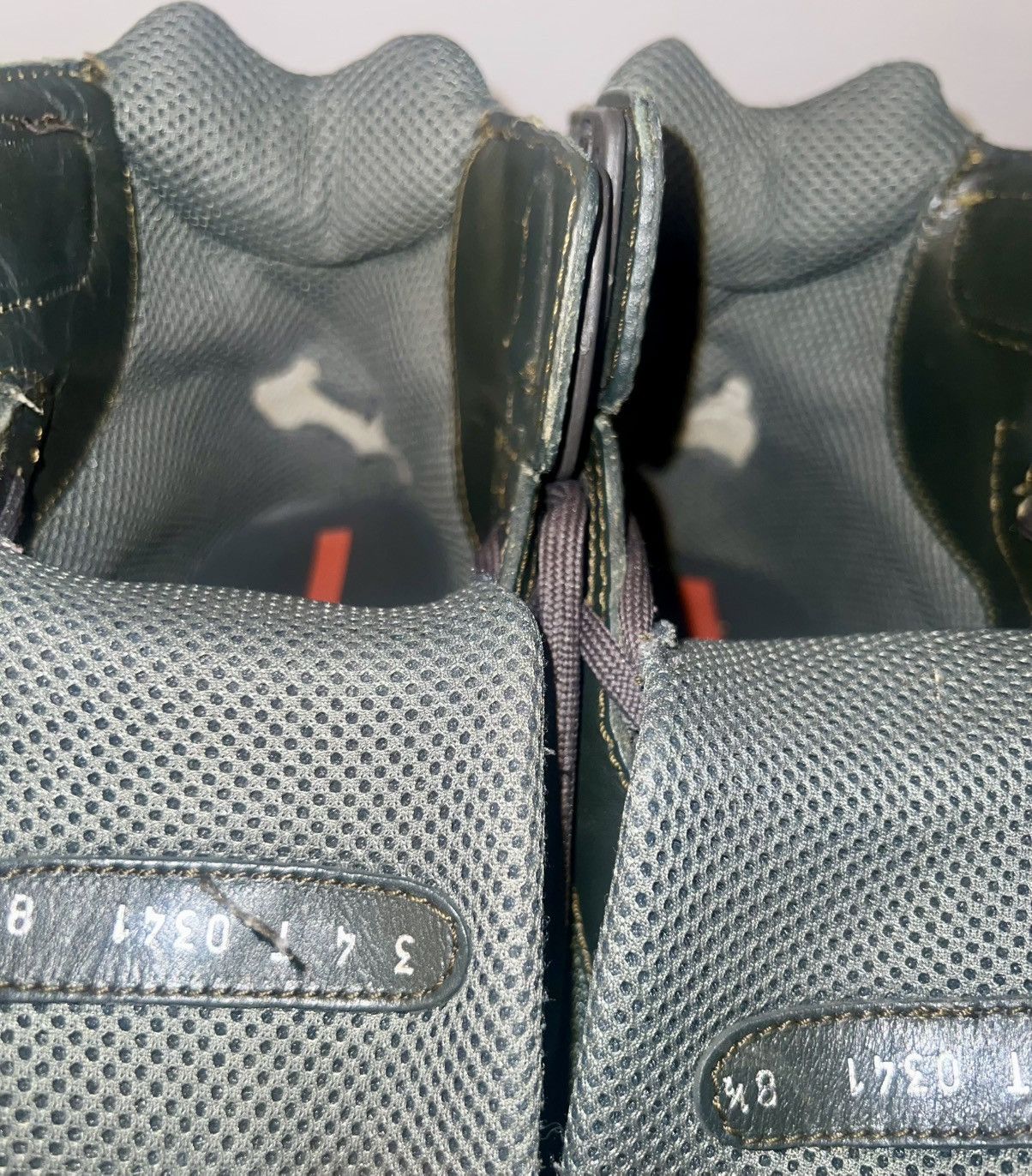 Prada Authentic Prada America’s Cup army green sneakers rare 8.5 Size US 9.5 / EU 42-43 - 7 Thumbnail