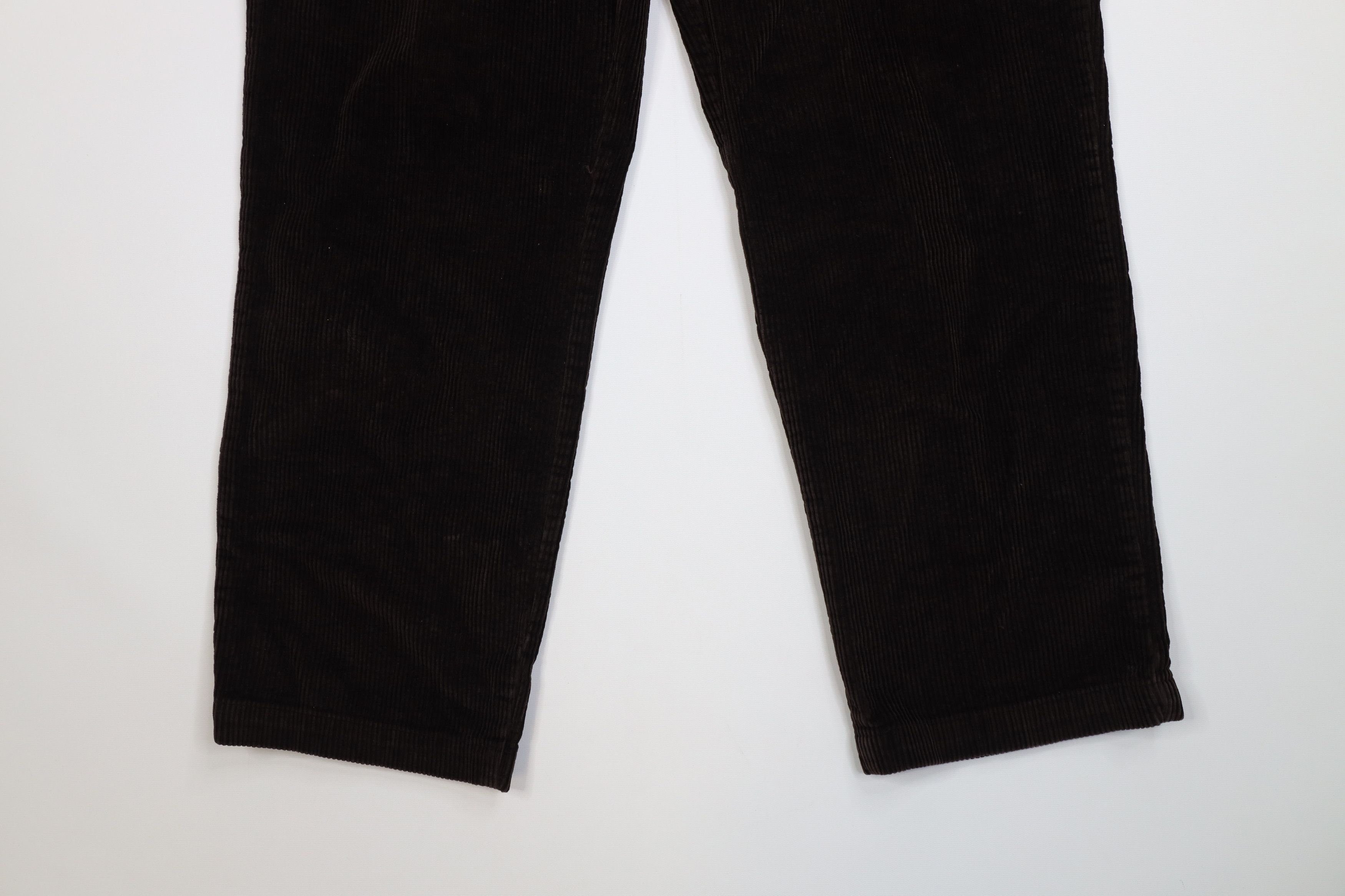 Vintage Vintage 90s Streetwear Heavy Wide Leg Corduroy Pants Brown Size US 32 / EU 48 - 4 Thumbnail