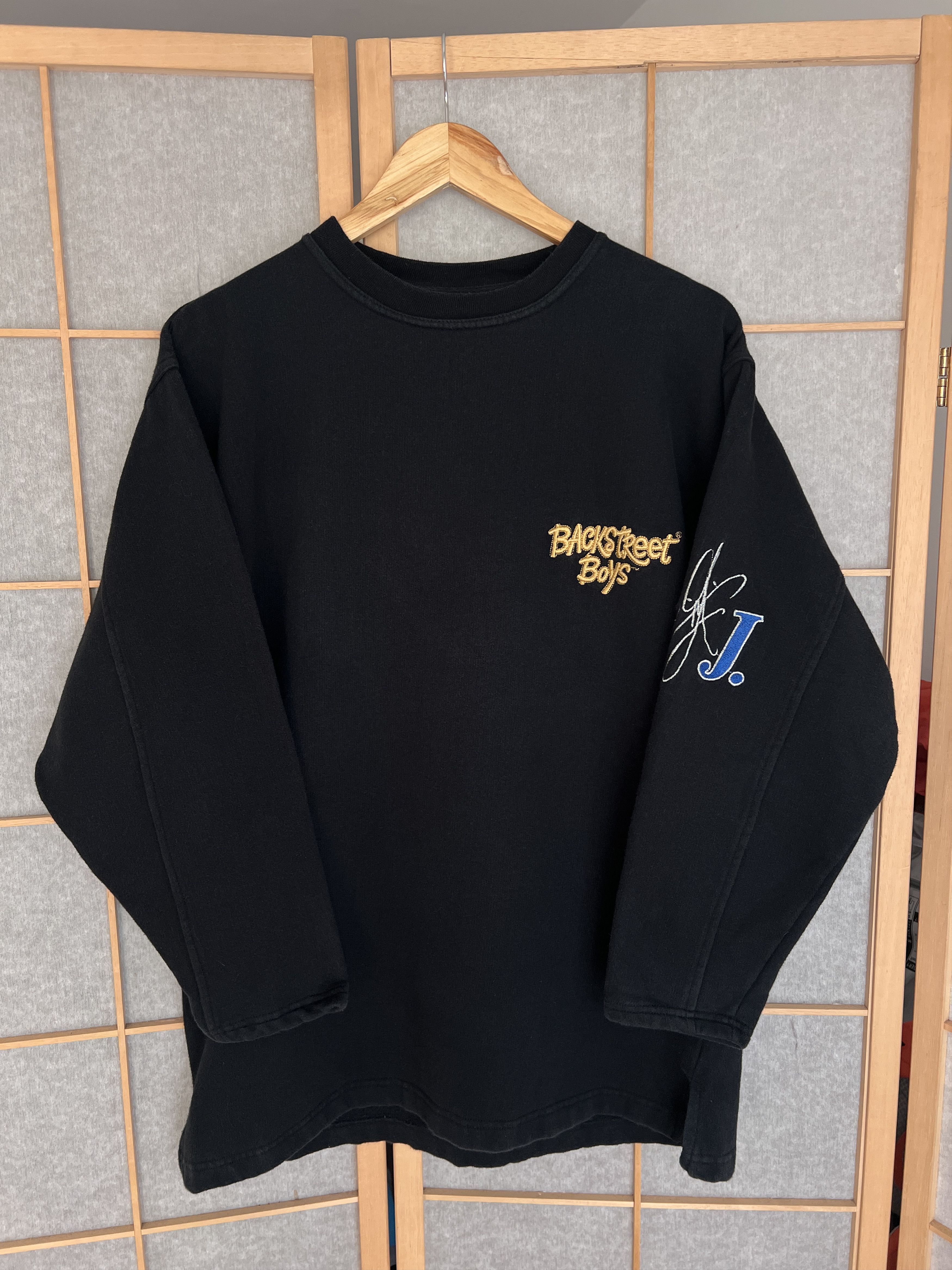 Rare 1996 Backstreet Boys sweatshirt concert tour jersey pop