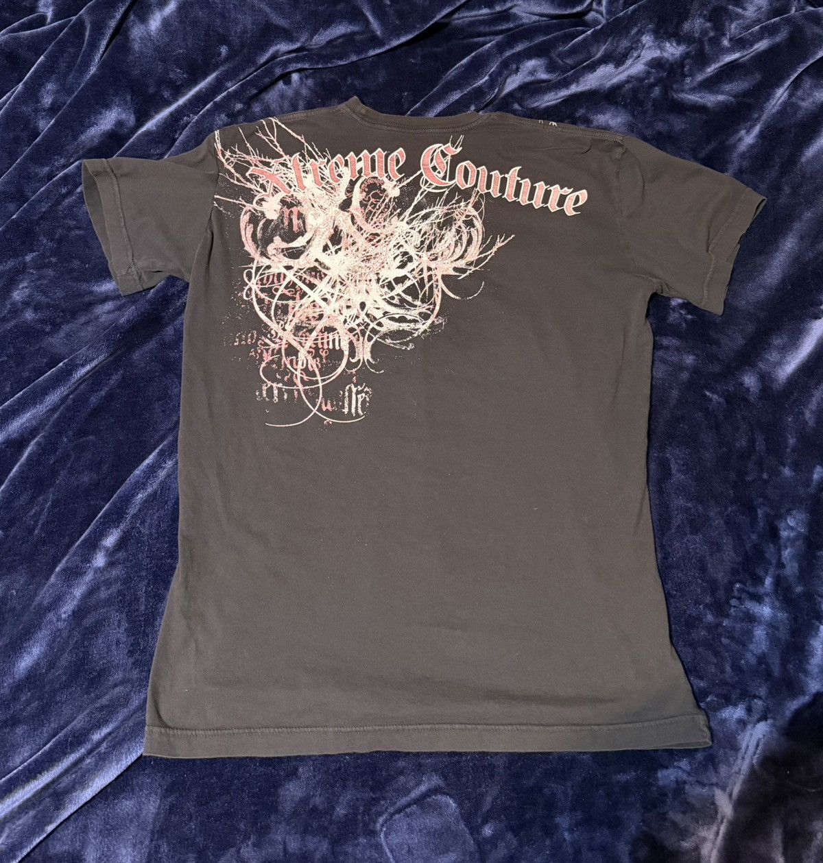 Affliction Xtreme Couture Winged Skull Men’s Tee Size US XL / EU 56 / 4 - 2 Thumbnail