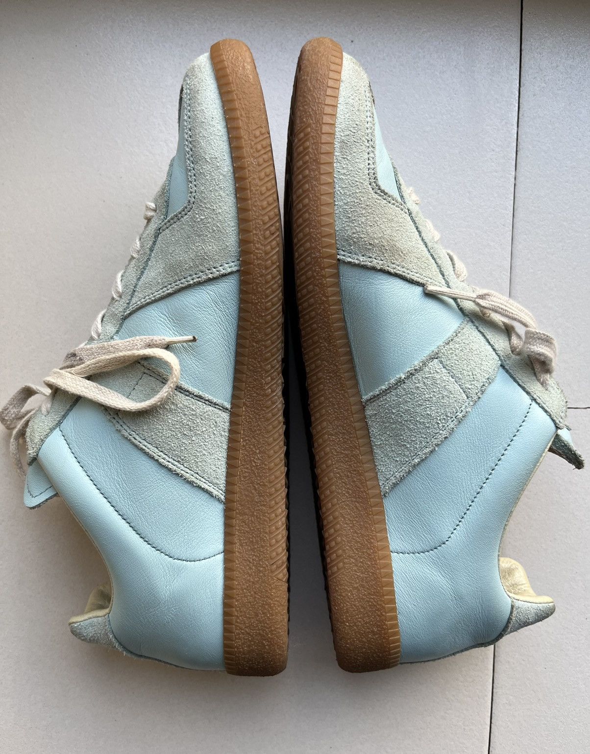 Maison Margiela Martin Era Replica Leather Trainers Size US 8 / IT 38 - 4 Thumbnail