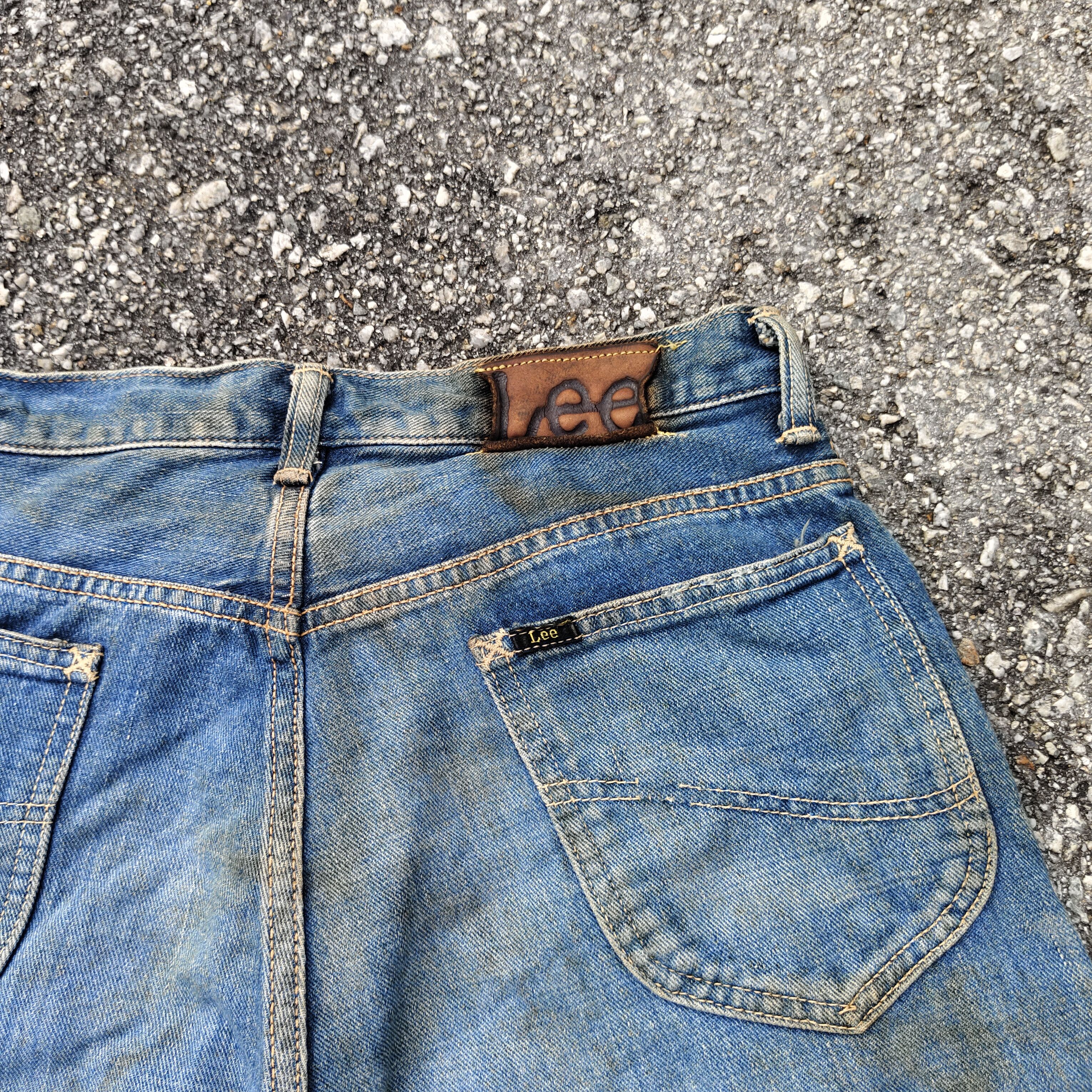 Lee Vintage 90s Lee Center Tag Selvedge Jean Size US 28 / EU 44 - 11 Thumbnail