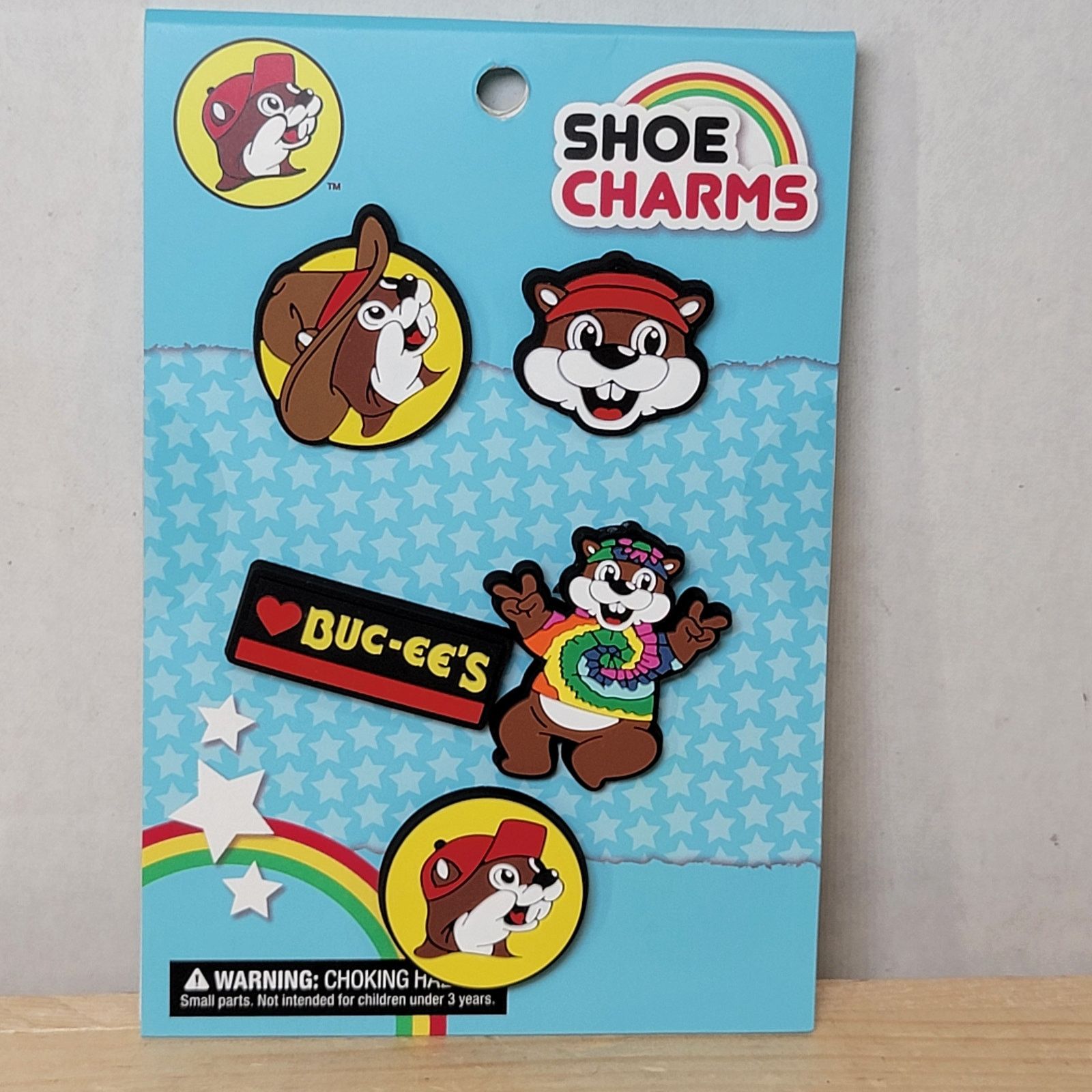 Other Buc-ee's Set of 5 Shoe Charms Beavers NEW Size ONE SIZE - 1 Thumbnail