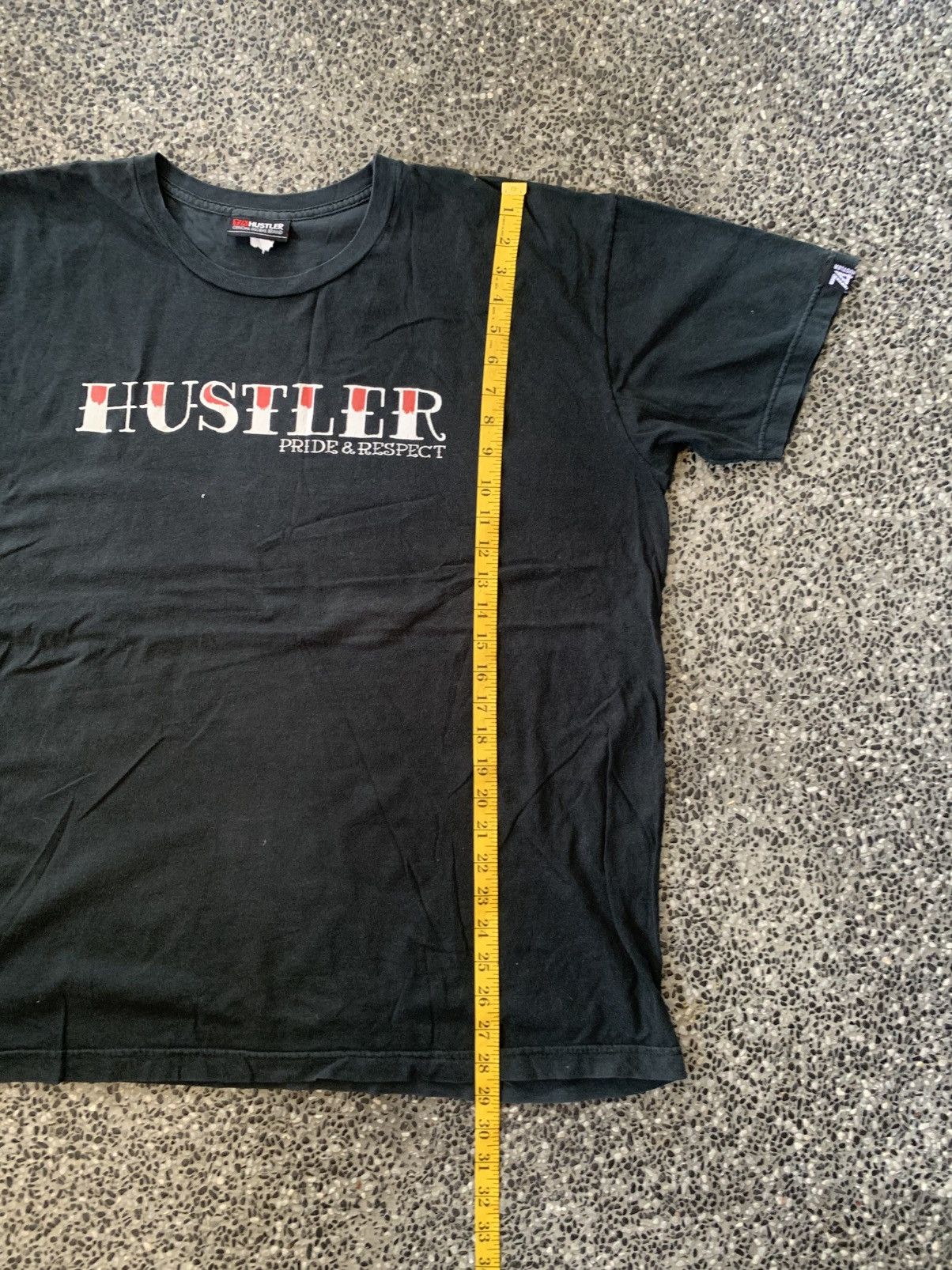 Vintage Vintage Hustler Hardcore Since 74 T shirt Size US XL / EU 56 / 4 - 9 Thumbnail