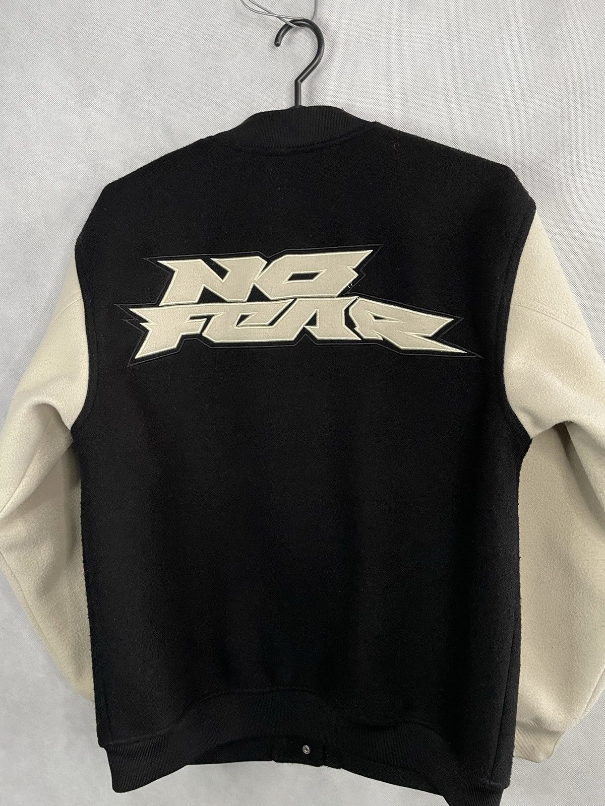 No Fear 💥No Fear Embroidery Spellout Varsity Jacket Size US S / EU 44-46 / 1 - 10 Thumbnail