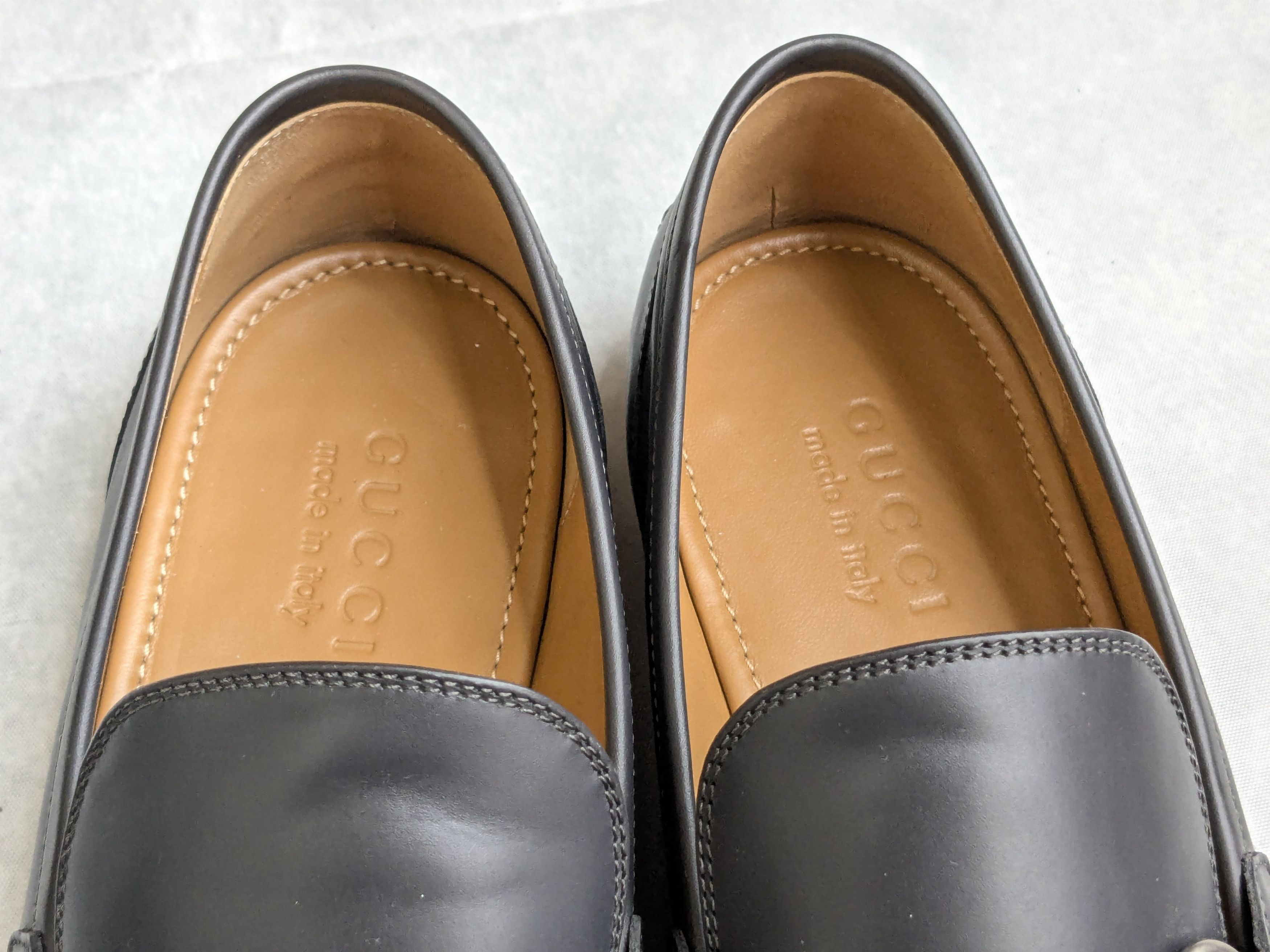 Gucci Gucci Horsebit Loafers Gray 10 Leather Size US 10 / EU 43 - 2 Thumbnail