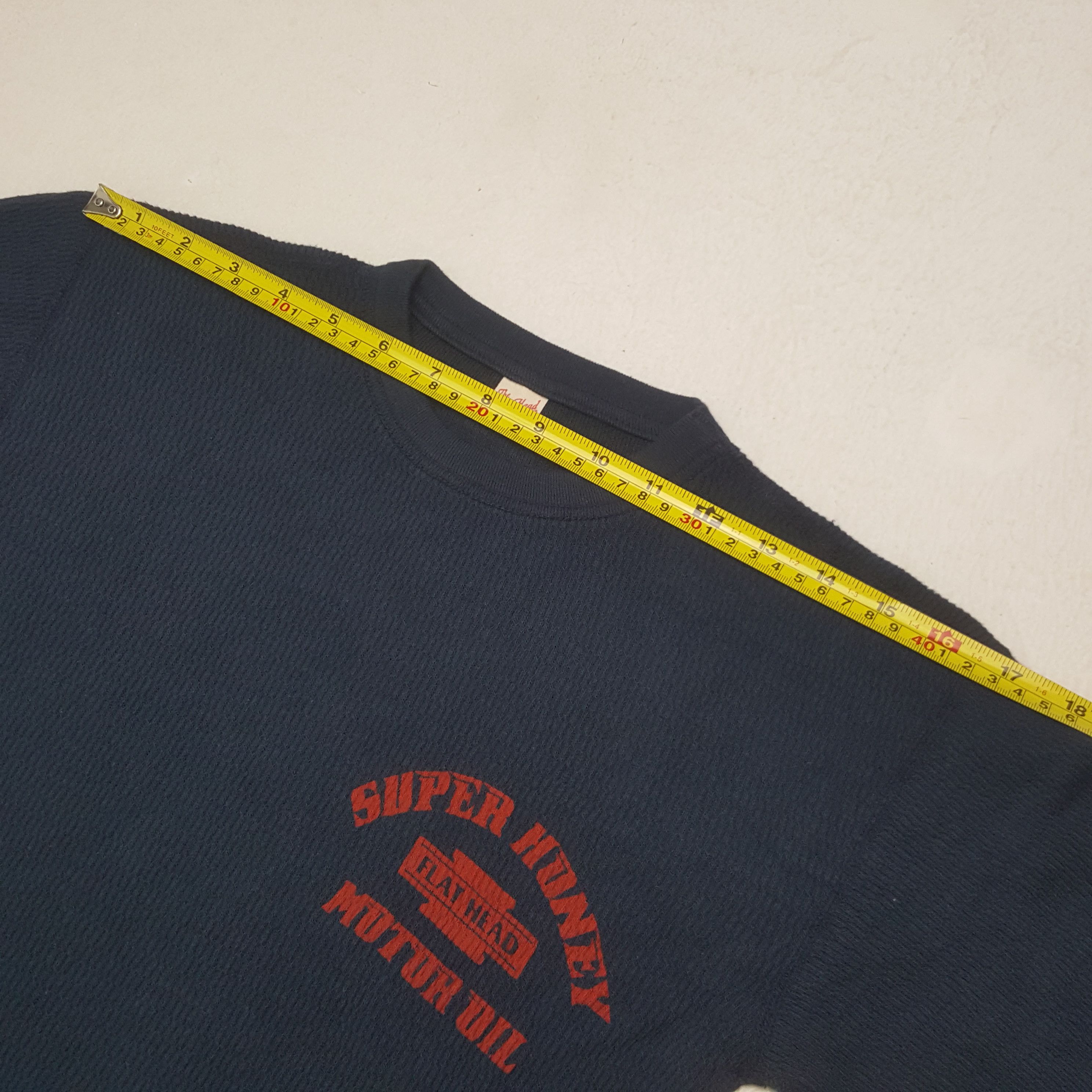 The Flat Head Vintage Flat Head Super Hunter Motor Oil Tshirt Size US XXS / EU 40 - 7 Thumbnail