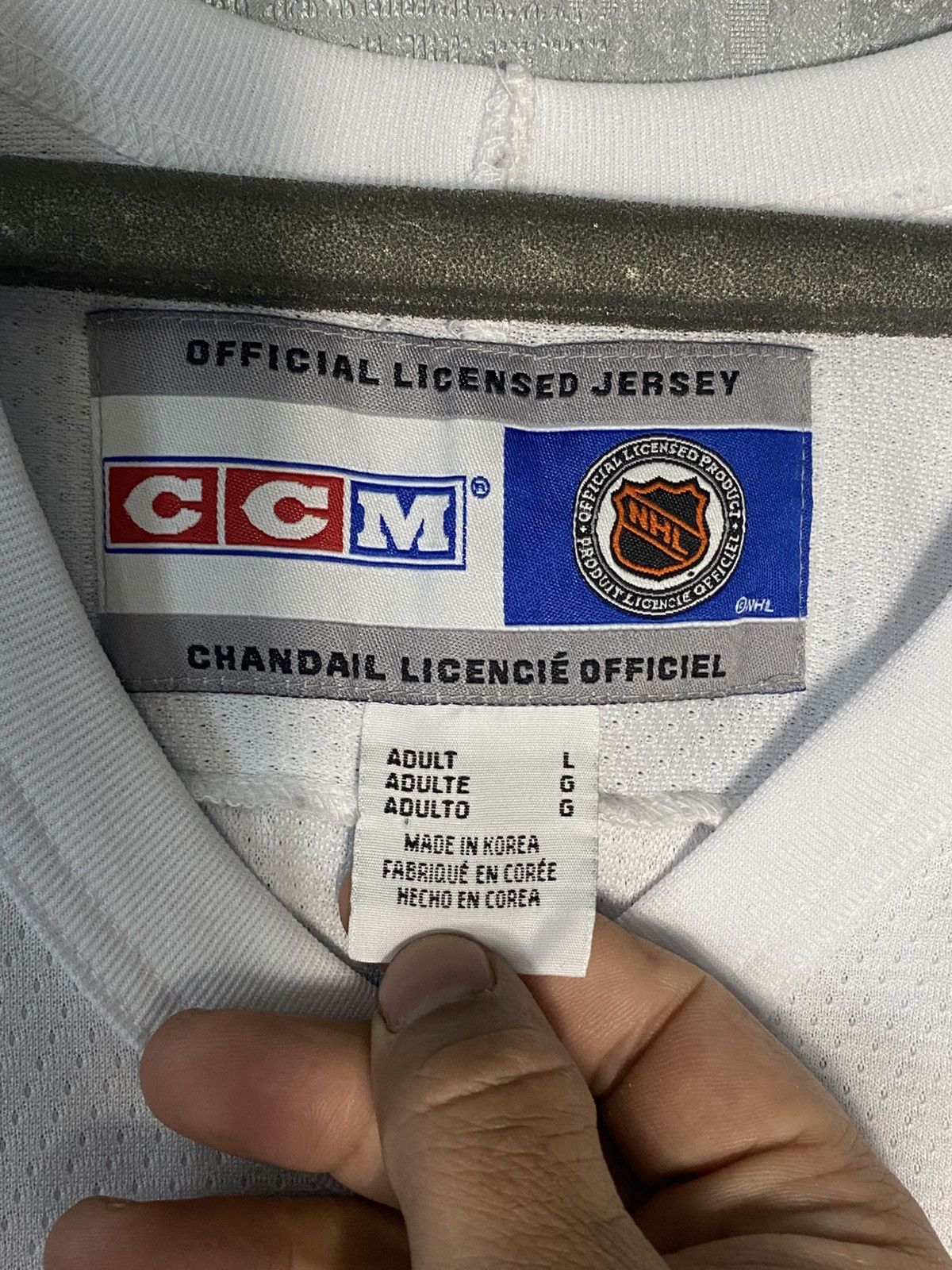 Ccm × NHL Vintage CCM Toronto Maple Leafs Hockey Jersey NHL PePSi Cup Size US L / EU 52-54 / 3 - 6 Thumbnail