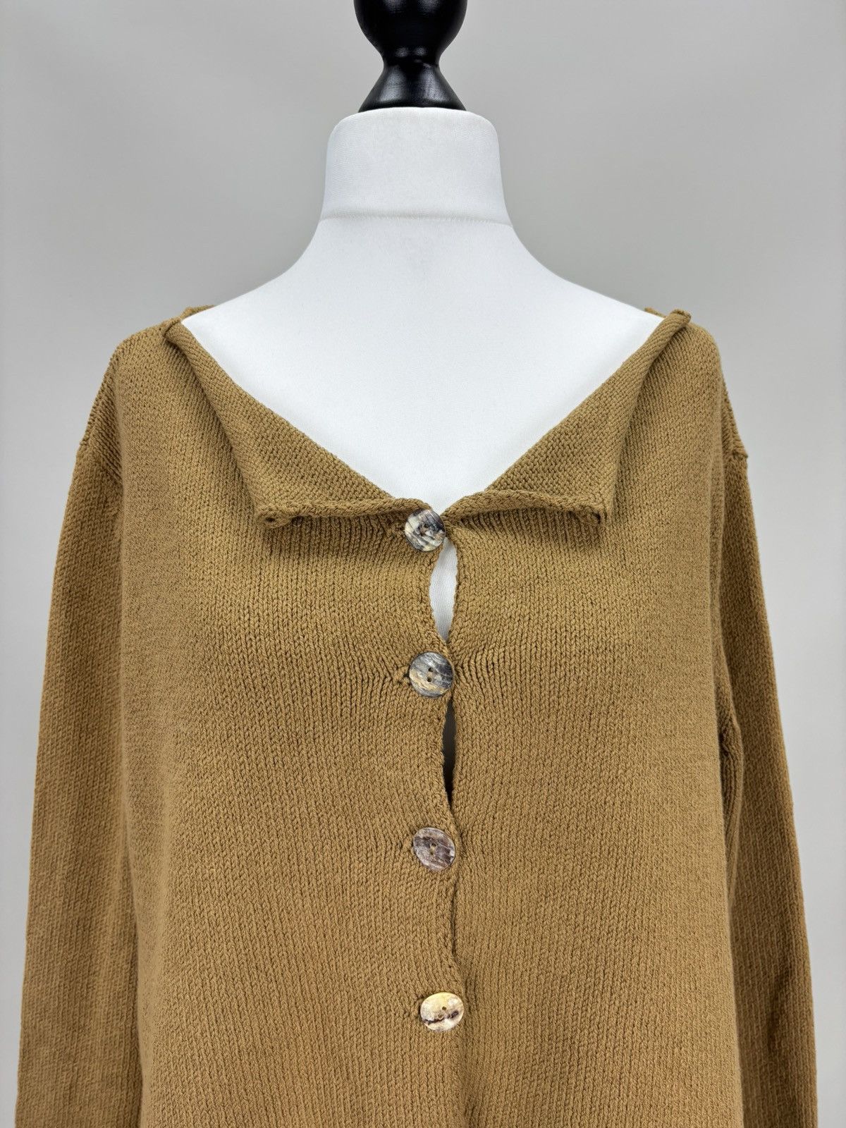 Sarah Pacini Womens cardigan Sarah Pacini One Size Color Brown Size ONE SIZE - 3 Thumbnail