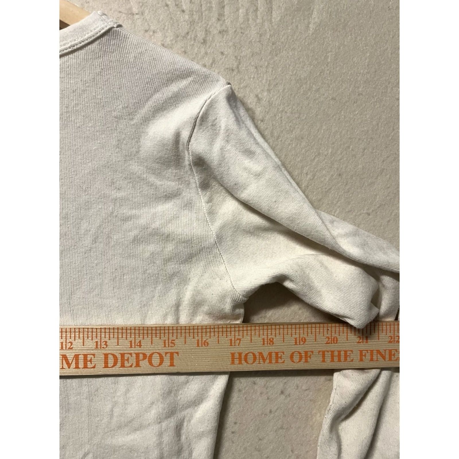 Vintage John Galt Beige Radio Silence Graphic Long Sleeve T-Shirt Size S Women Crew Neck Pullover 100% Cotton Casual Vintage No Size S / US 4 / IT 40 - 3 Thumbnail