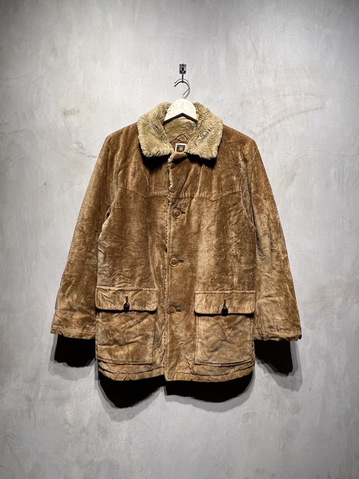 The Real McCoy's McCoy casual Corduroy Sherpa jacket Size US M / EU 48-50 / 2 - 2 Thumbnail