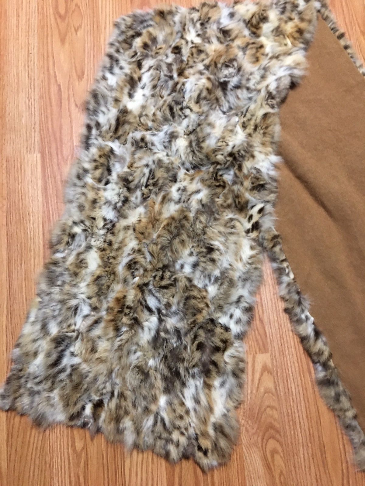 Dolce & Gabbana Dolce & Gabbana Fur Cashmere Large Vintage Scarf Size ONE SIZE - 4 Thumbnail