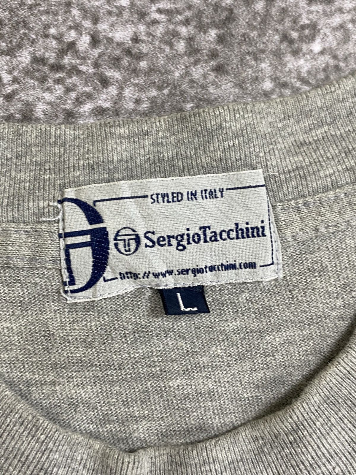 Sergio Tacchini Vintage Sergio tacchini t shirt Size US L / EU 52-54 / 3 - 4 Thumbnail