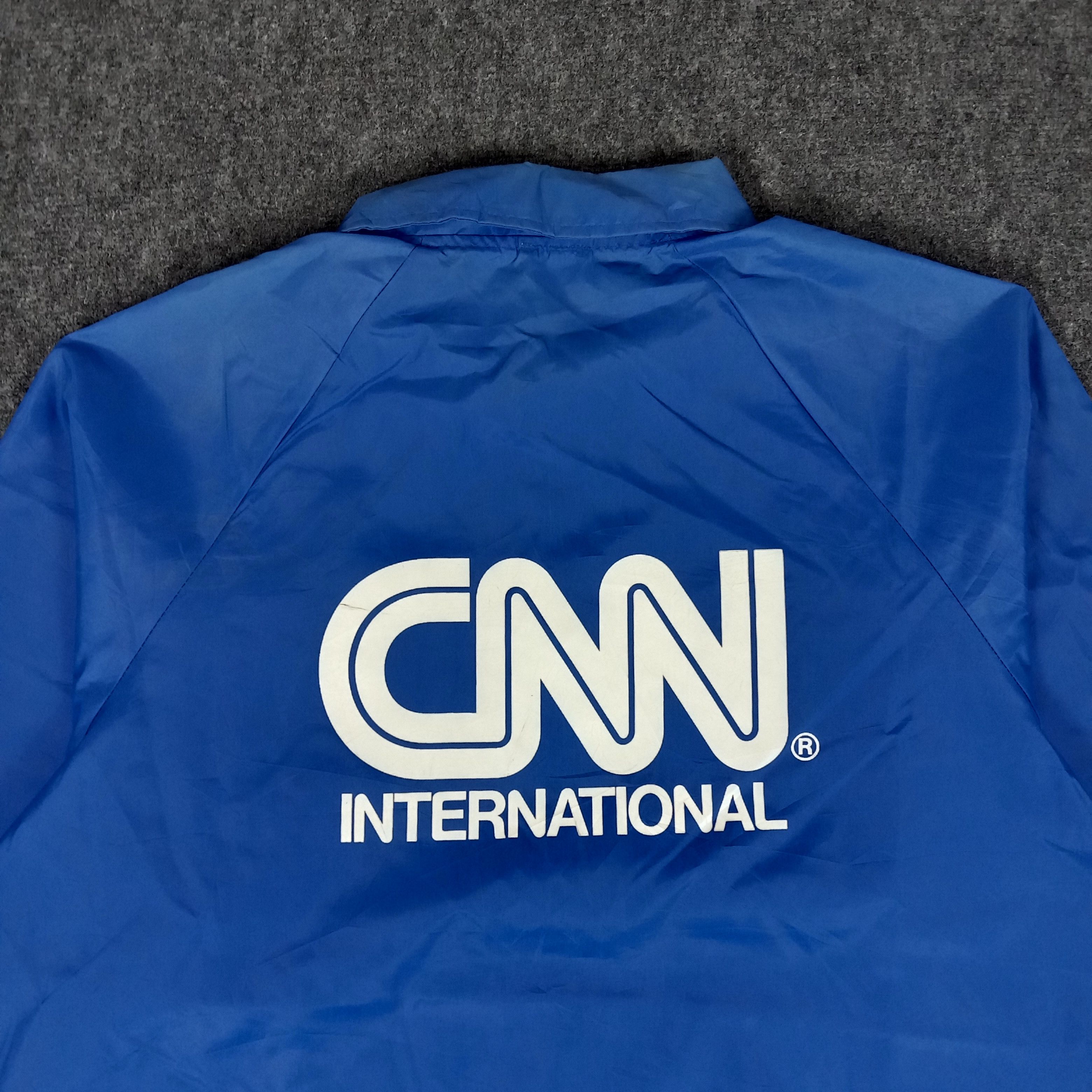 Other CNN International Media Company Windbreaker Jacket Size US L / EU 52-54 / 3 - 2 Thumbnail