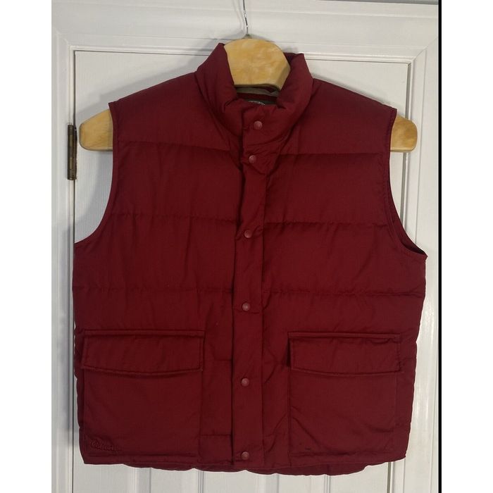 Cabelas Cabela's Mens Premier Northern Goose Down Puffer Vest Sleeve