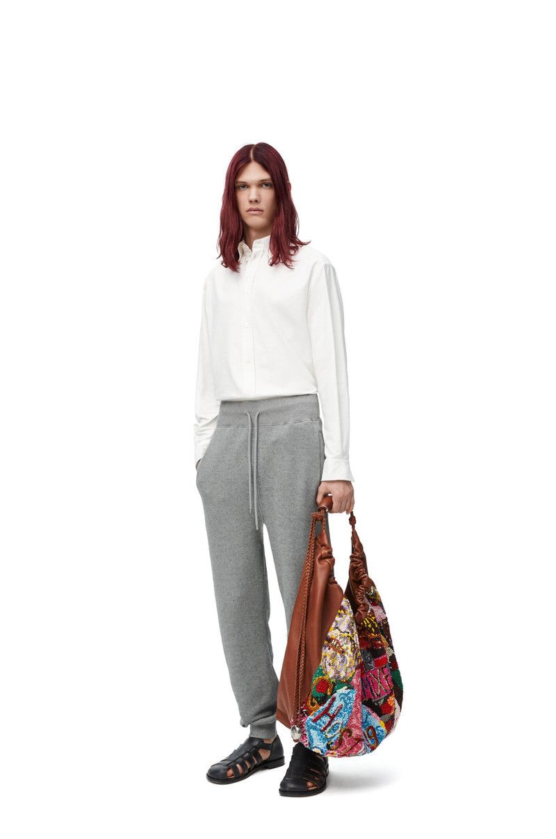 Loewe o1in1g0426 Sweatpants & Joggers in Lead Grey Size US 36 / EU 52 - 2 Thumbnail