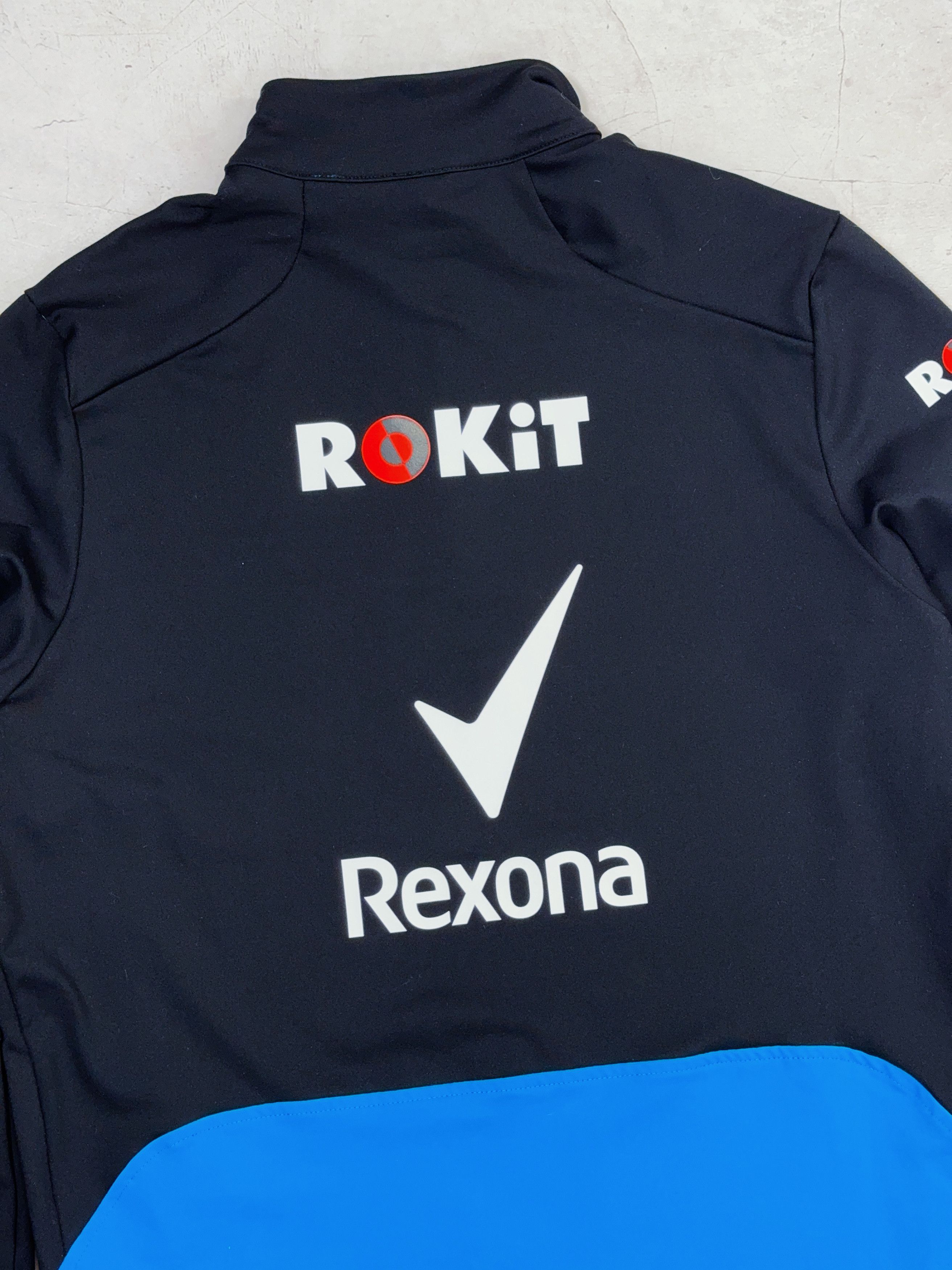 Formula 1 Williams Racing Rokit 1/4 zip Sweatshirt F1 2019 Rexona Size US S / EU 44-46 / 1 - 15 Thumbnail