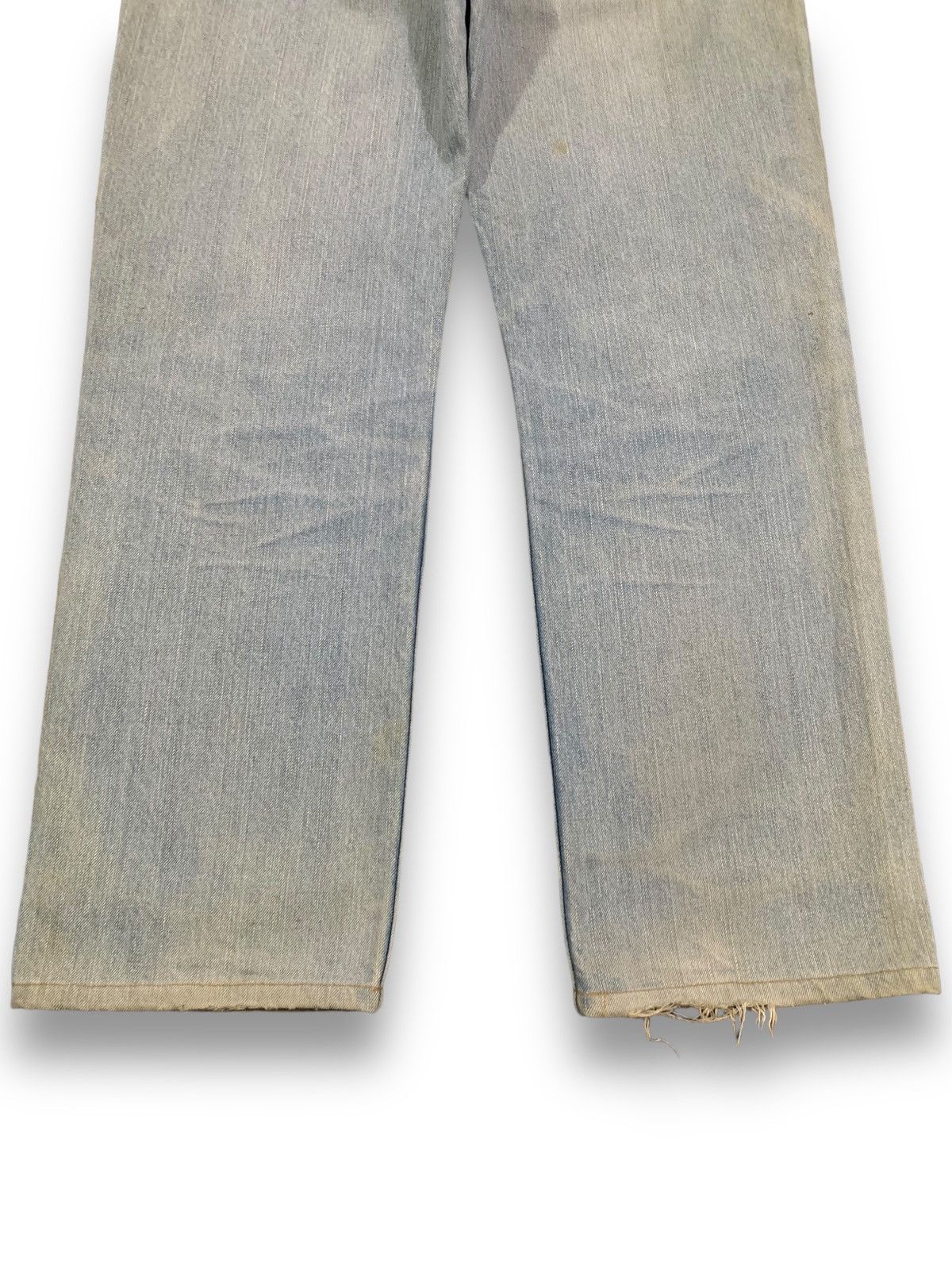Levi's Vintage 90s Levis 702 Rusty Mud Wash Loose Jeans Size 33x28 Size US 33 - 15 Thumbnail