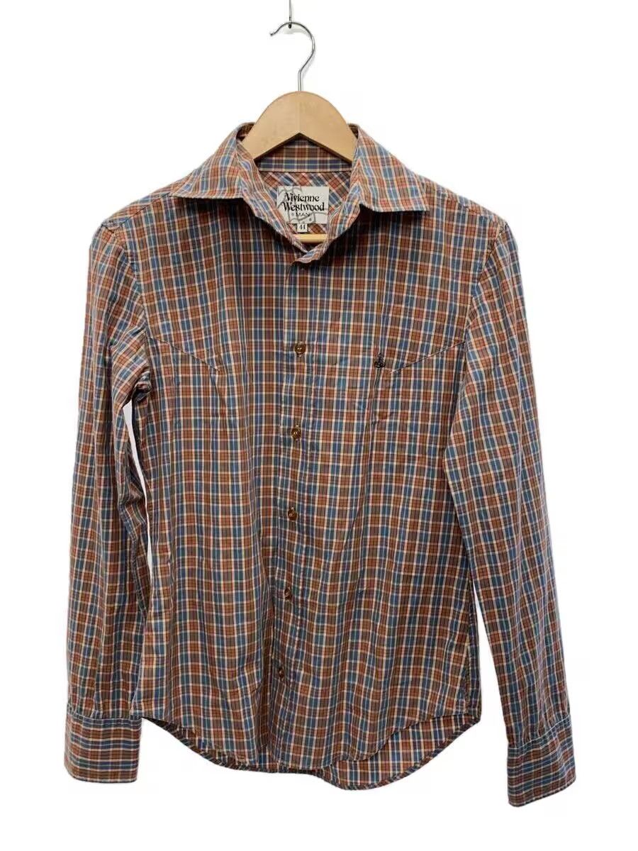Vivienne Westwood Plaid Orb Button Shirt Size US S / EU 44-46 / 1 - 1 Thumbnail